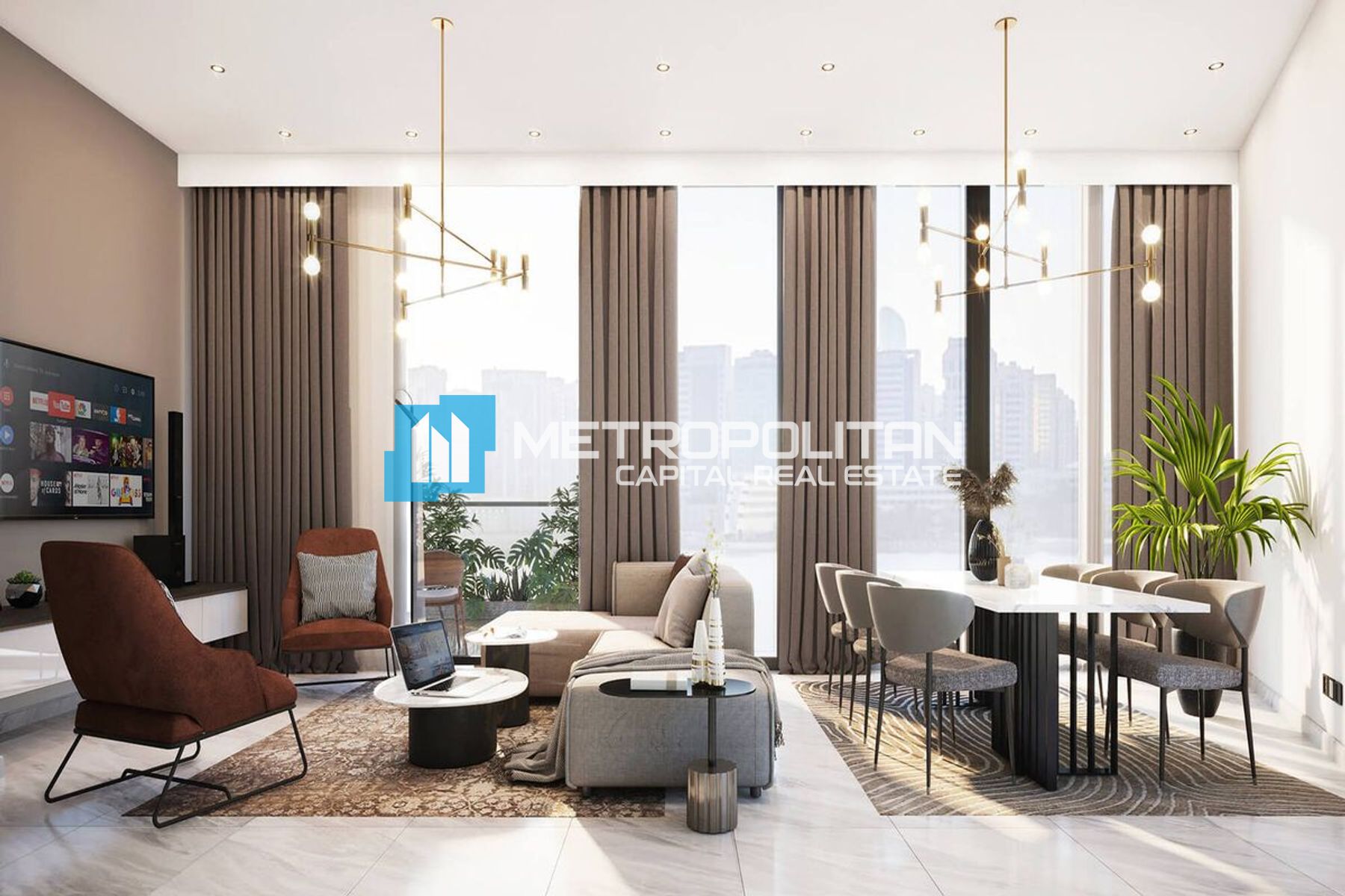 Sea view | 2BR With Balcony | Full Furnished