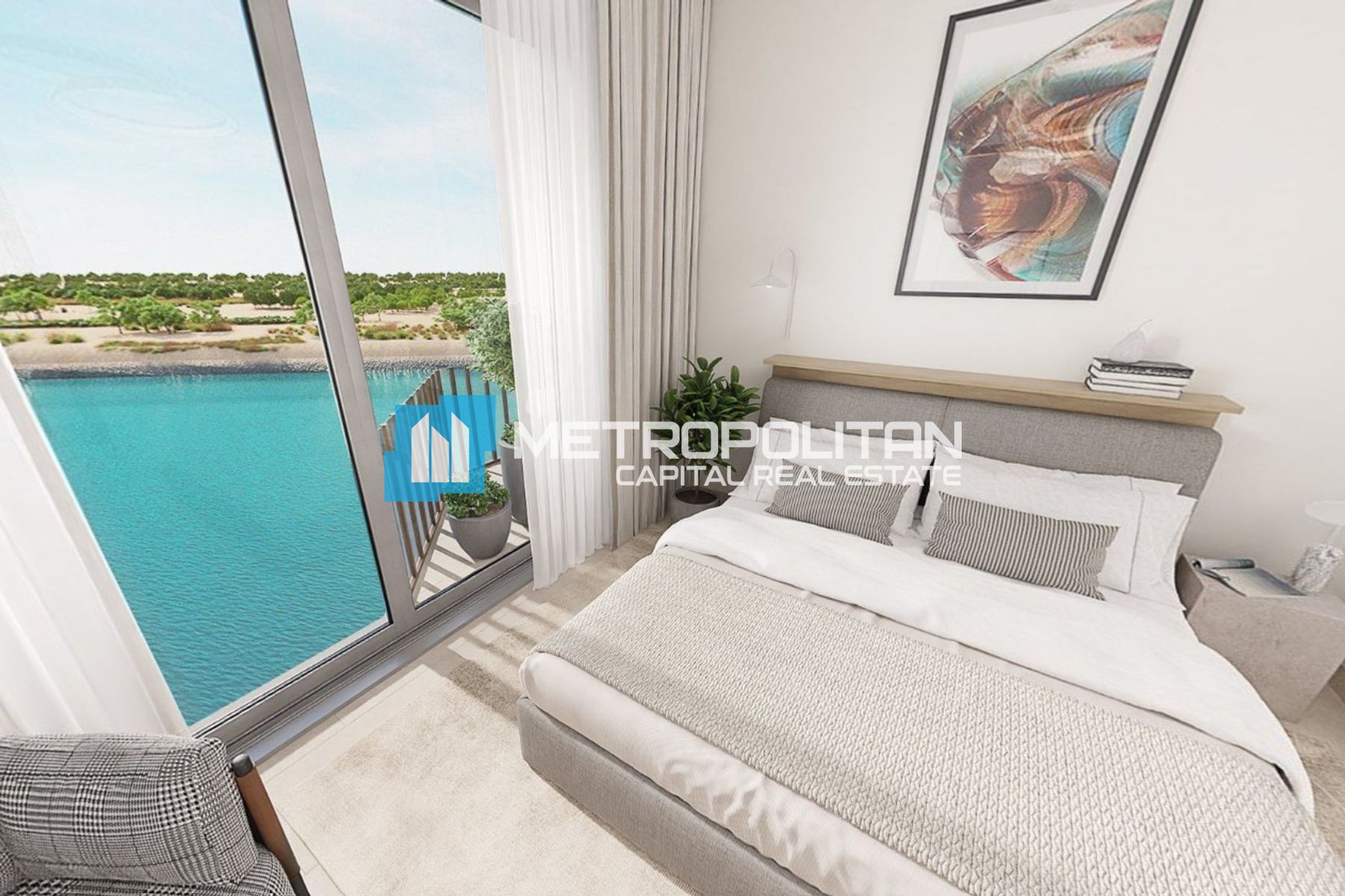 Full Canal View | Top Floor | 3BR+M w/ Study Room