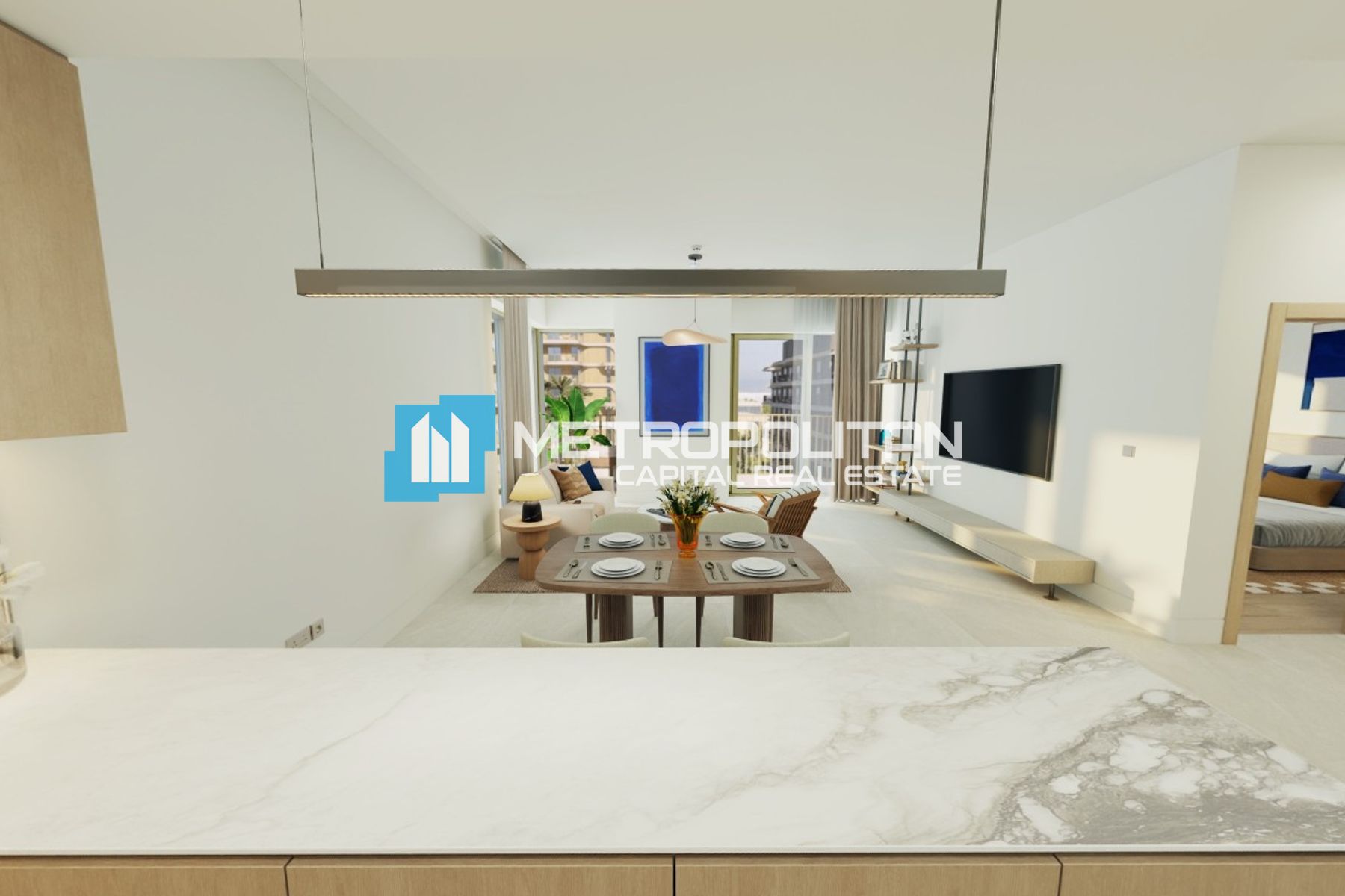 Low Premium |Partial Sea View |Next To Corner 1BR