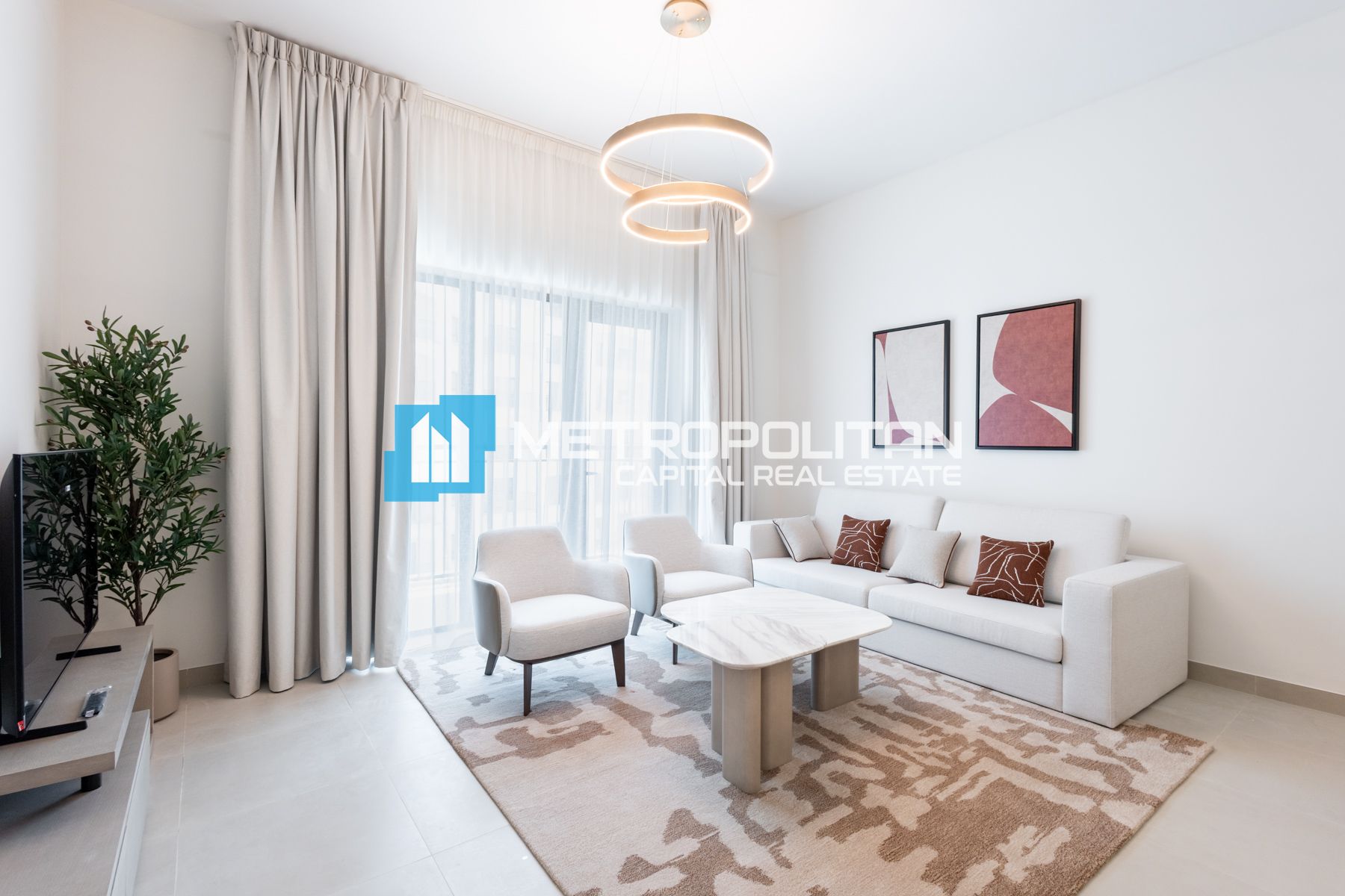 Partial Golf and Sea Views | 2BR | Fully Furnished
