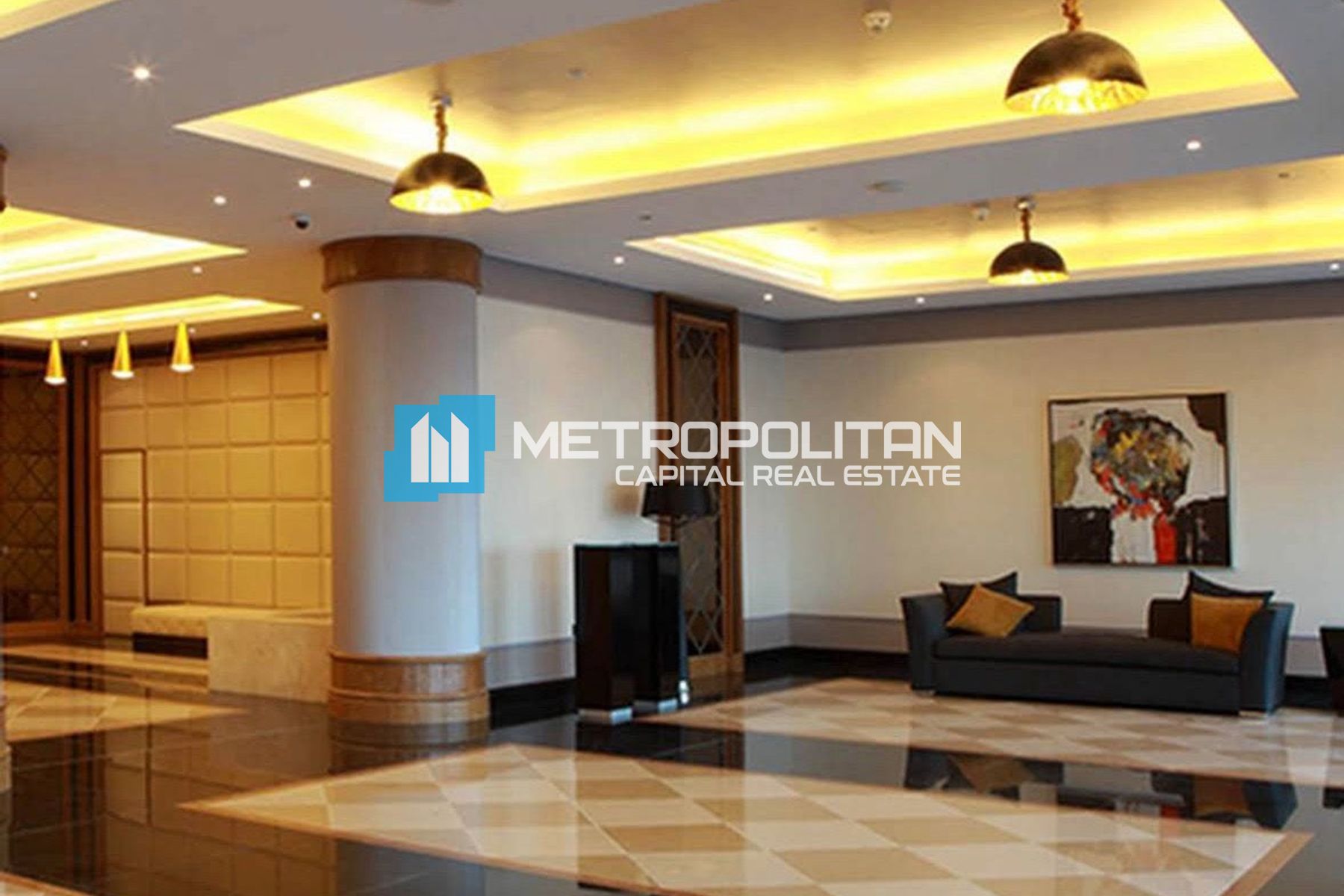 Furnished | Marina View | Spacious 1BR w/ Balcony