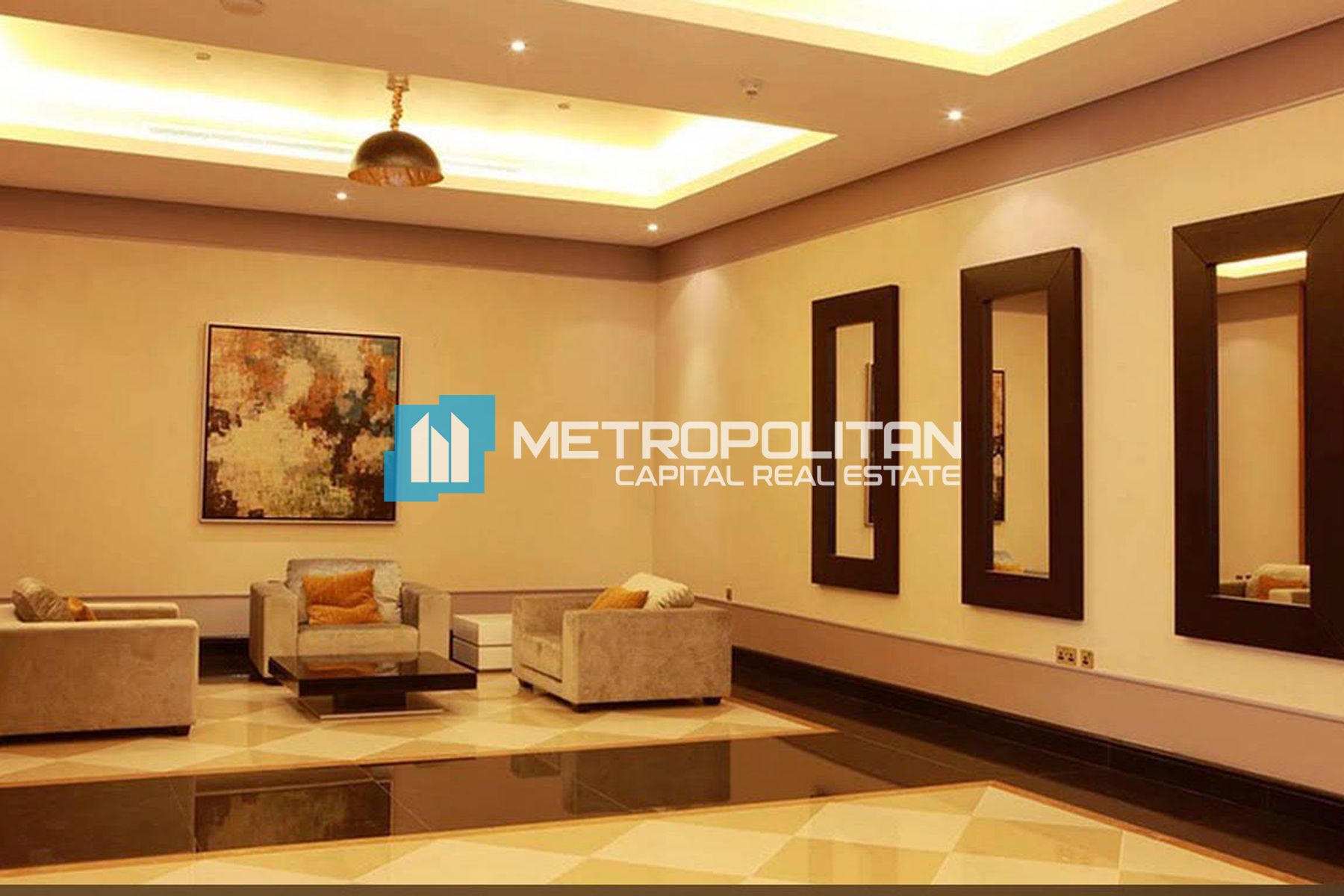 Furnished | Marina View | Spacious 1BR w/ Balcony