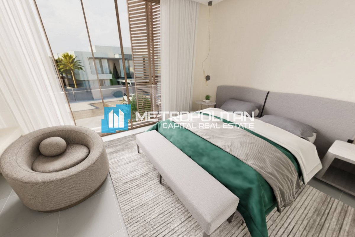 End Unit  | Al Sidr | Single Row 4BR+Maid Villa
