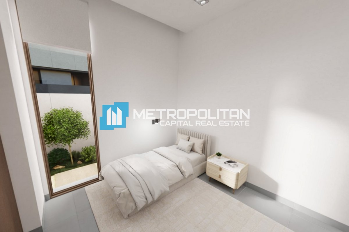 End Unit  | Al Sidr | Single Row 4BR+Maid Villa