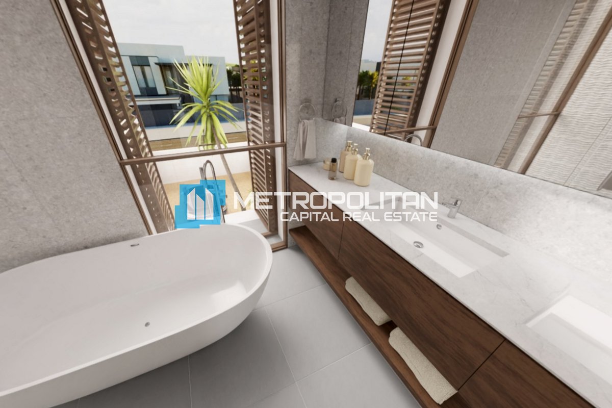 End Unit  | Al Sidr | Single Row 4BR+Maid Villa