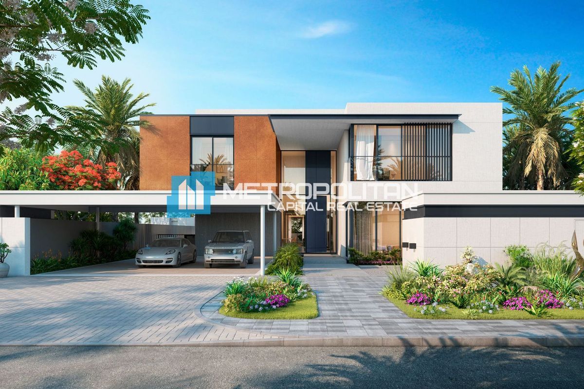 End Unit  | Al Sidr | Single Row 4BR+Maid Villa