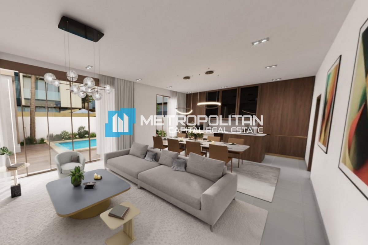 End Unit  | Al Sidr | Single Row 4BR+Maid Villa