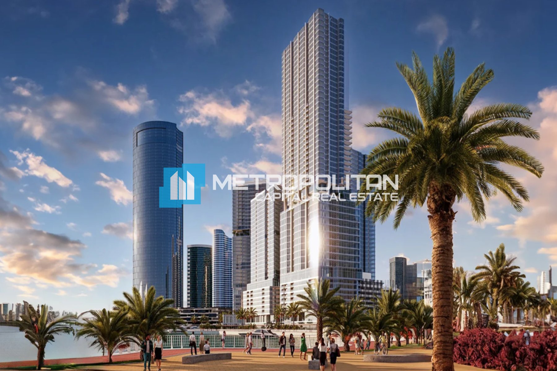 1BR Radiant Height | High Floor | Canal View
