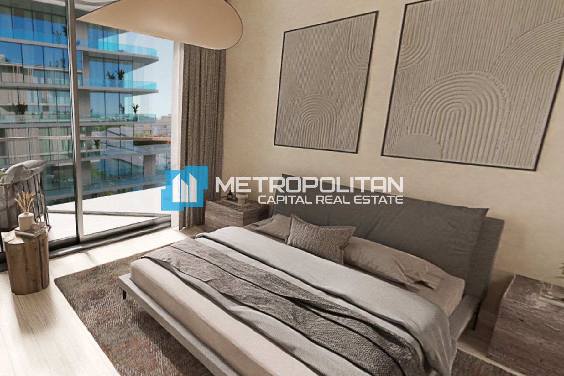 1BR w/ Balcony | Partial Museum View | High Floor