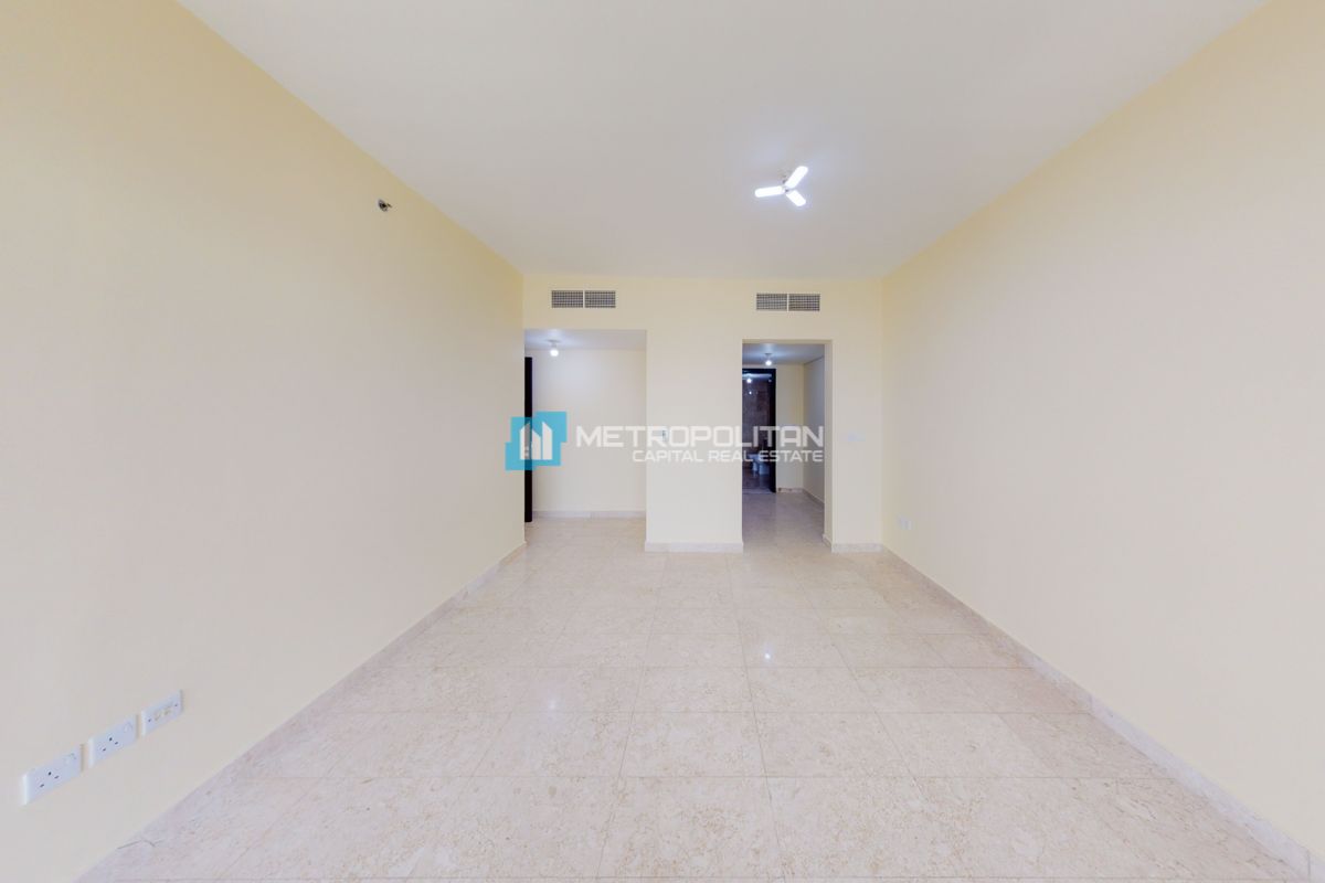 Partial Sea View | 2BR Bedrooms+Maids | High Floor