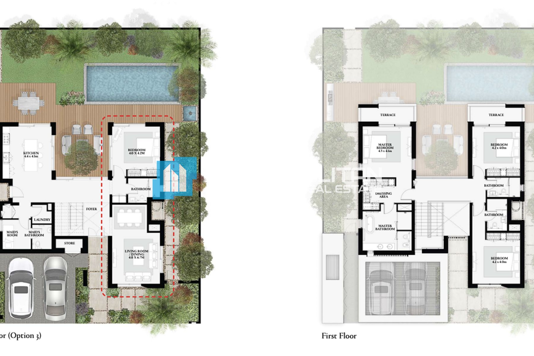 Single Row | Corner 4 Bedroom Villa |Handover Soon