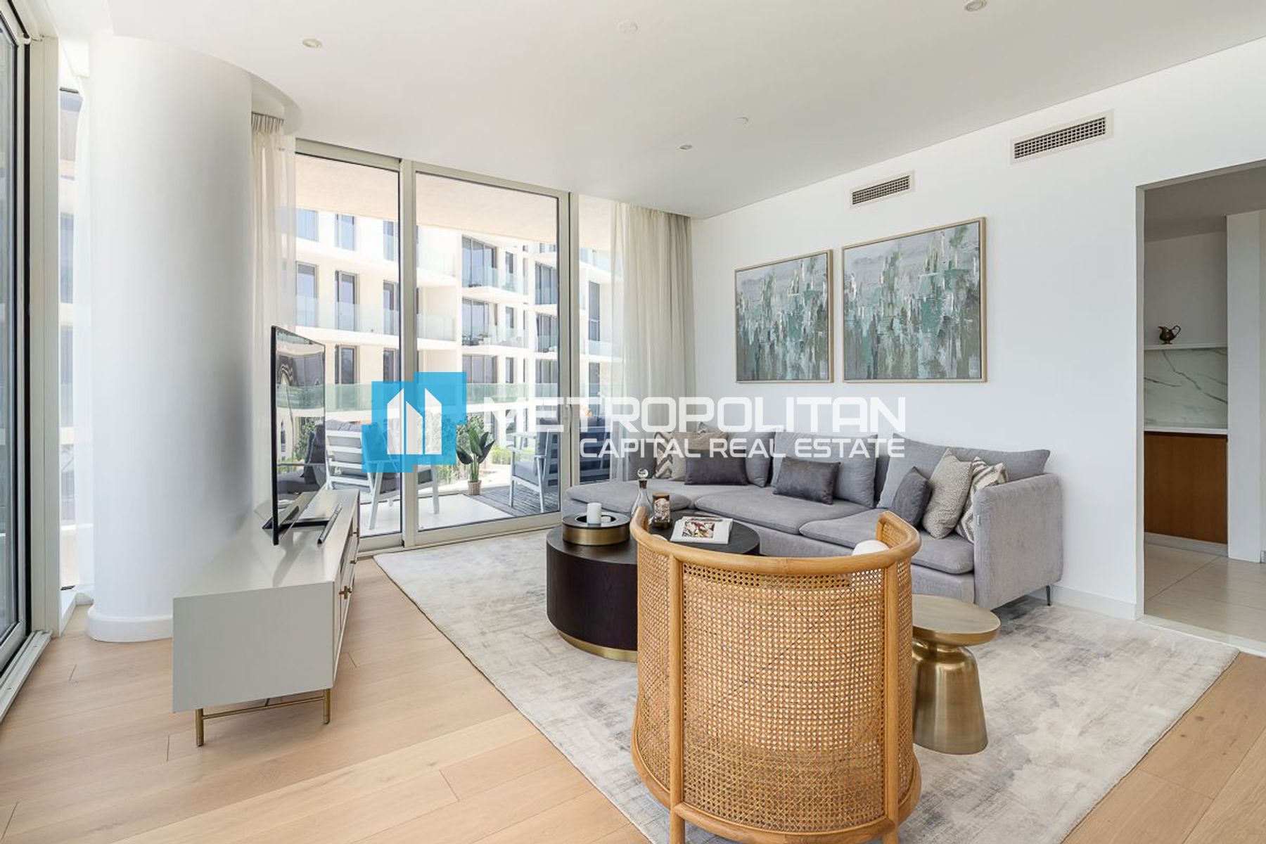 Full Sea View | Unfurnished | 2 Bedrooms + Maids
