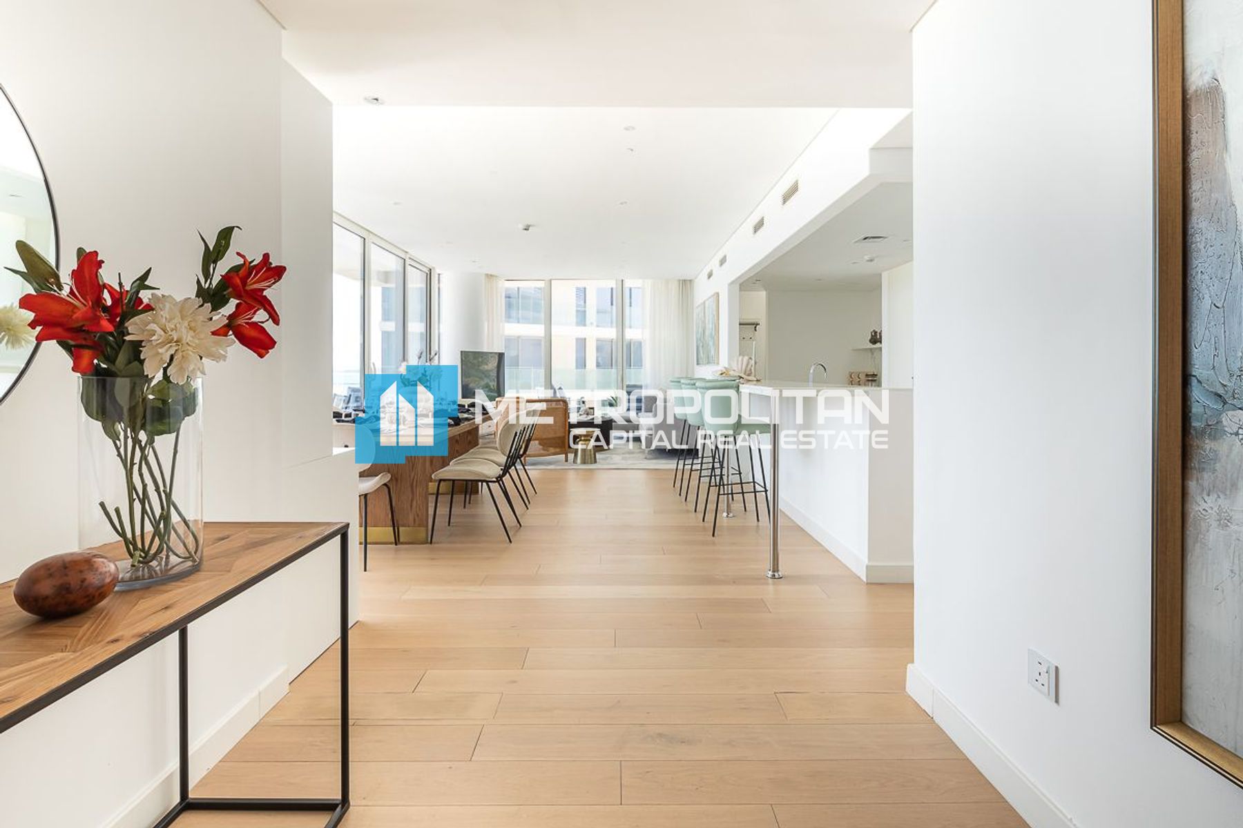 Full Sea View | Unfurnished | 2 Bedrooms + Maids