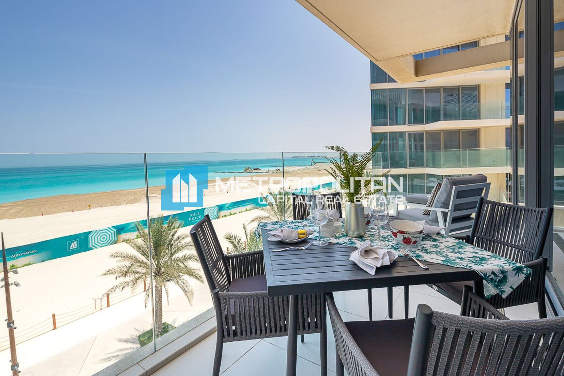 Full Sea View | Unfurnished | 2 Bedrooms + Maids