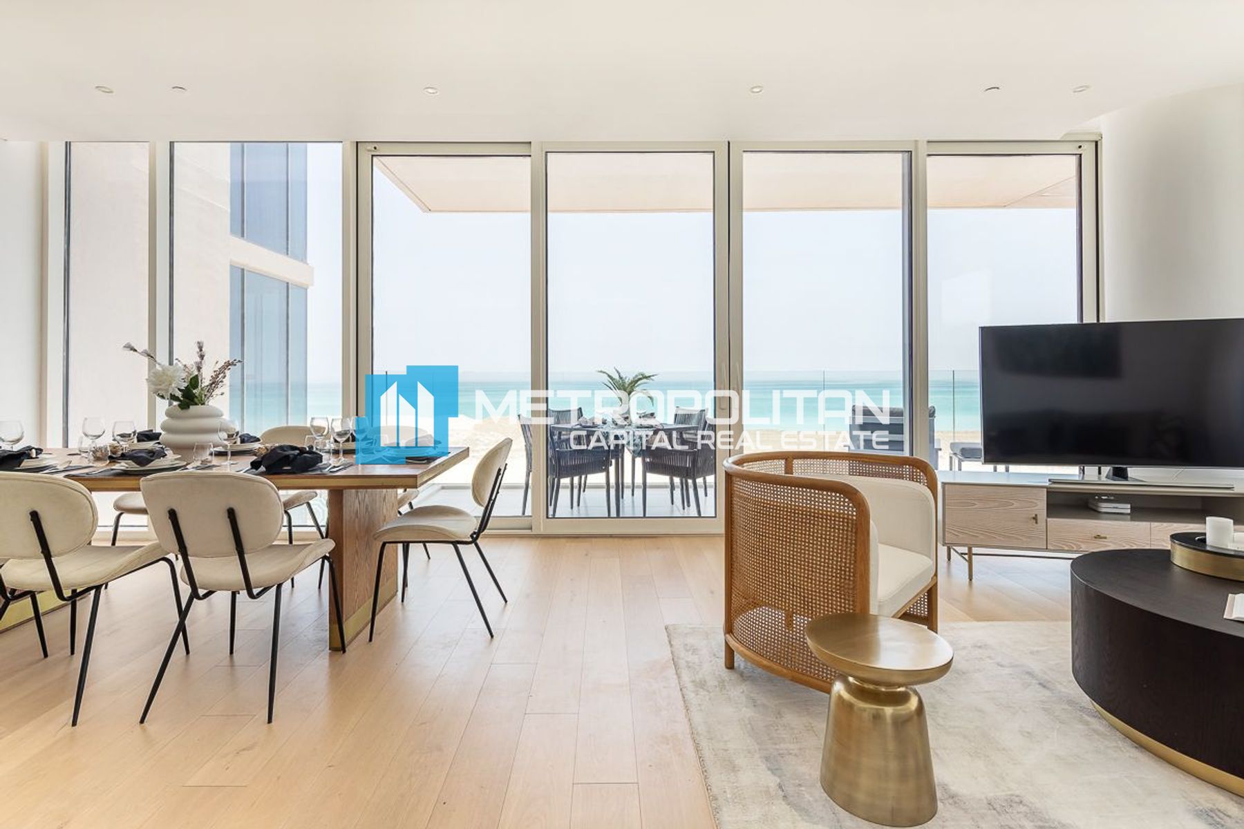 Full Sea View | Unfurnished | 2 Bedrooms + Maids