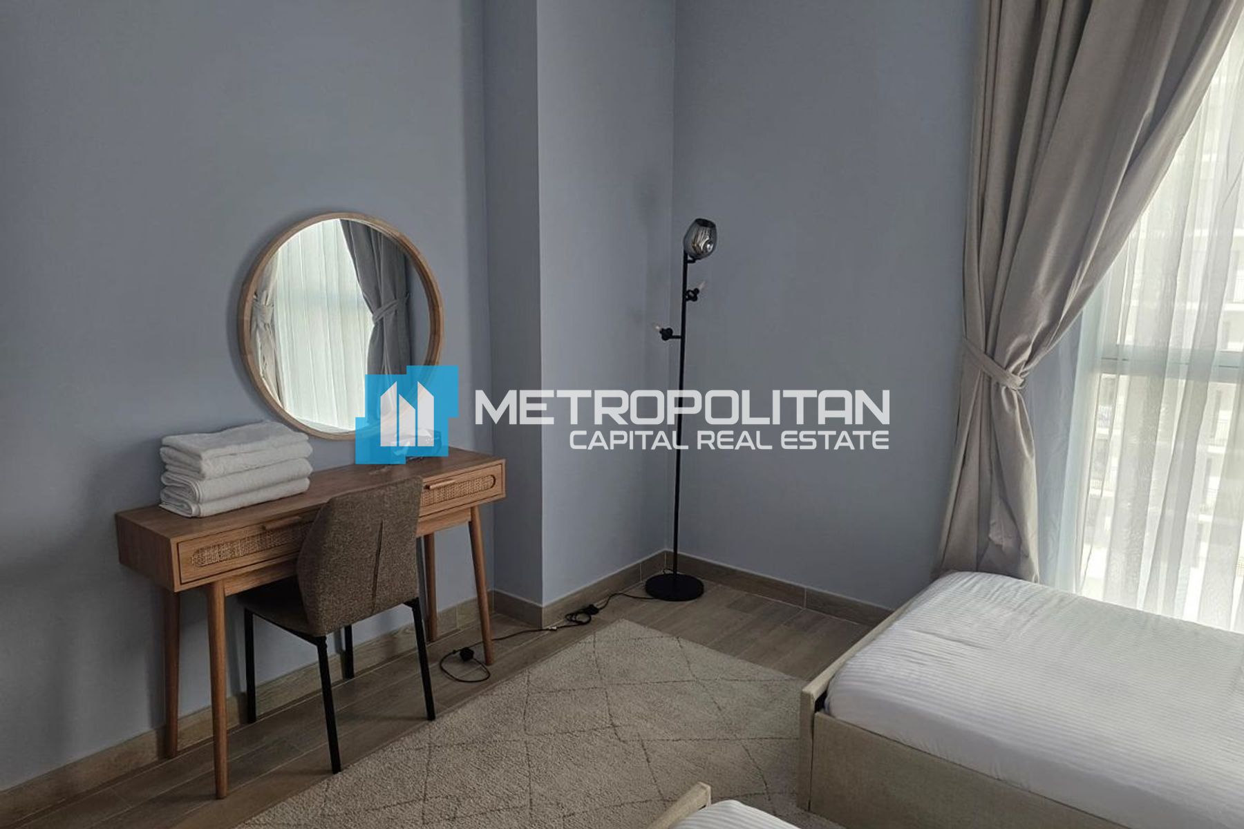 Fully Furnished | Partial Canal View | 2BR+Balcony