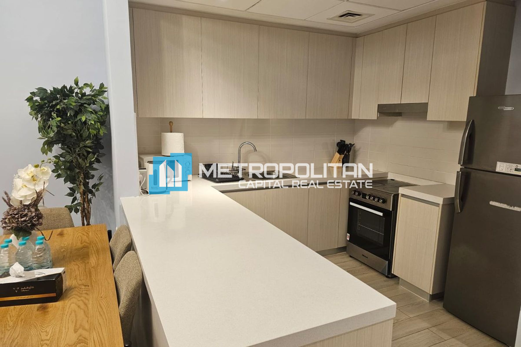 Fully Furnished | Partial Canal View | 2BR+Balcony