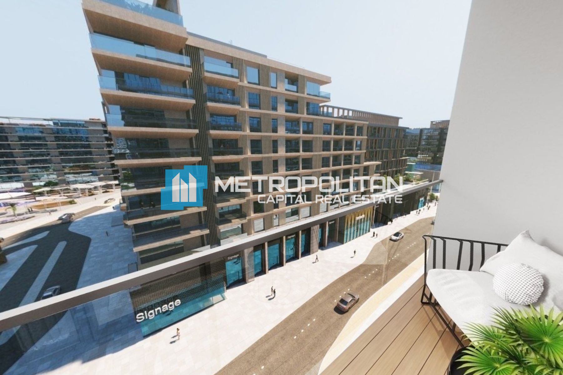 Luxurious Studio | Balcony | Branded Residence