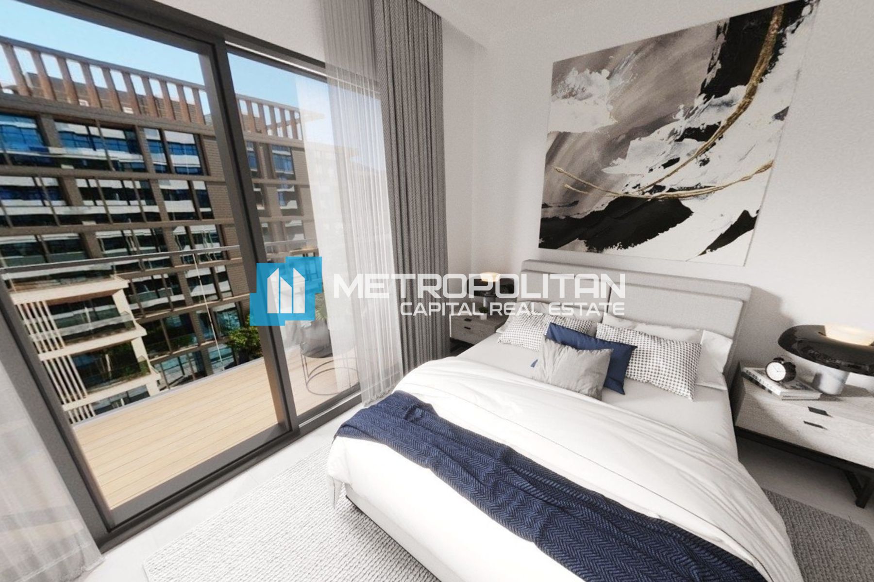 Luxurious Studio | Balcony | Branded Residence