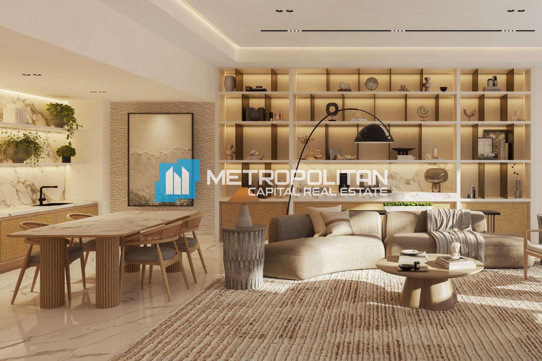 Sea View | Balcony | 1BR with Laundry | High Floor