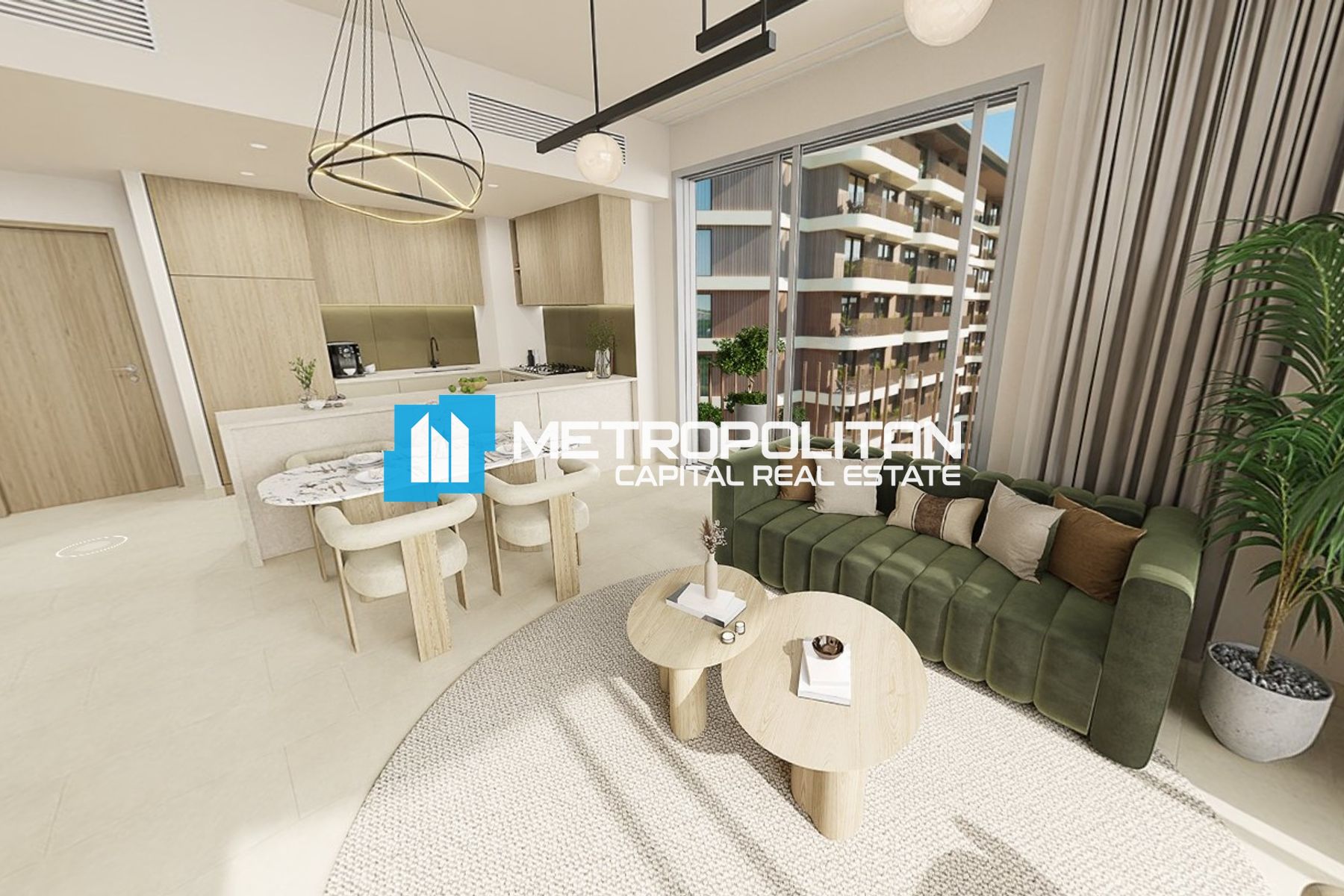 Corner Unit | Mid Floor | 3BR+M with Balcony