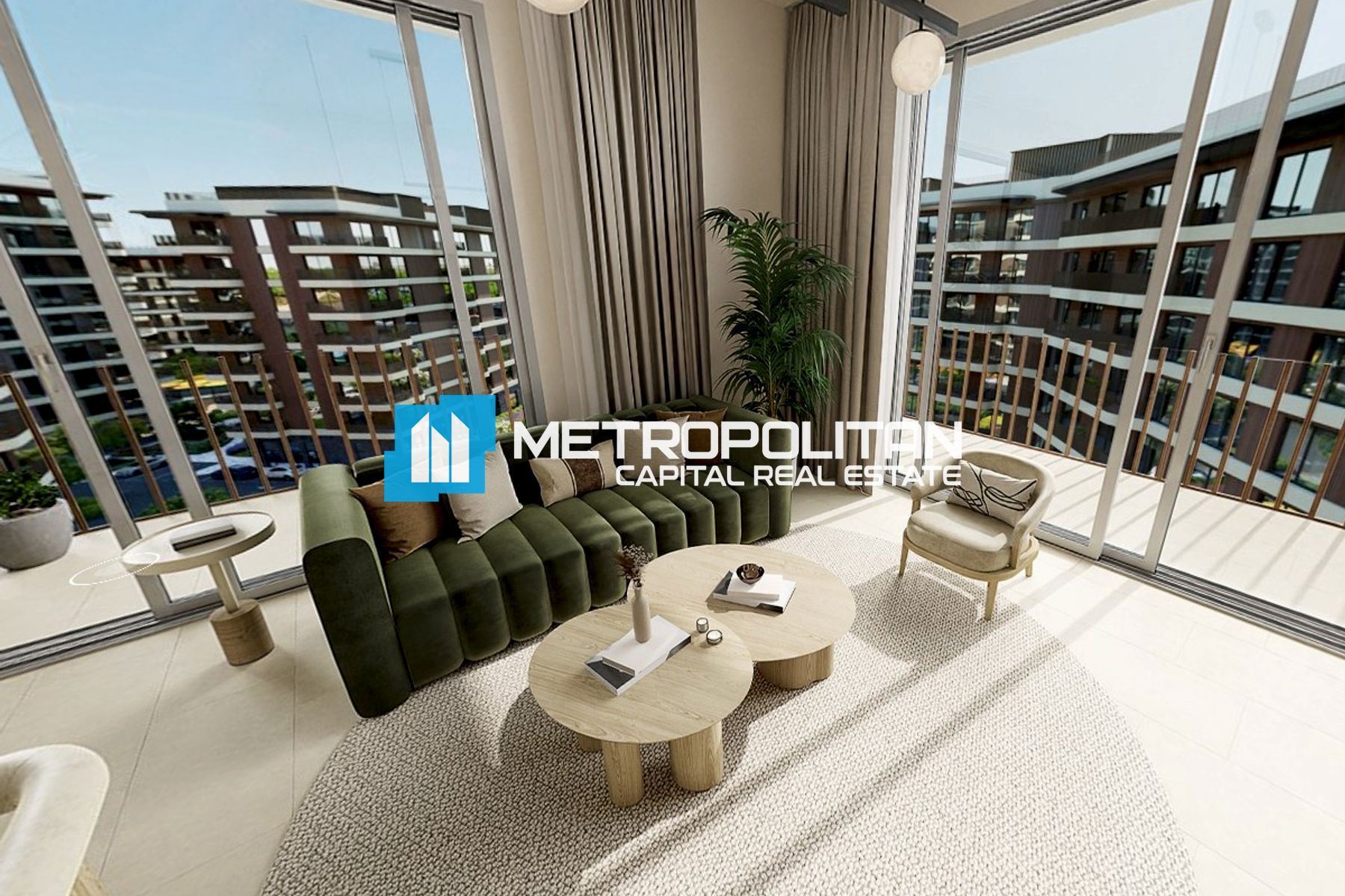 Corner Unit | Mid Floor | 3BR+M with Balcony