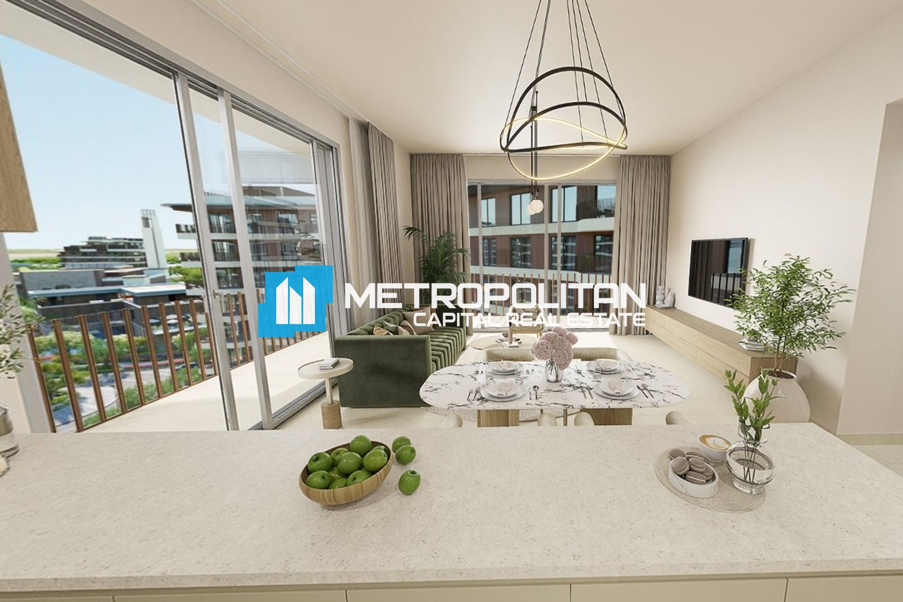 Corner Unit | Mid Floor | 3BR+M with Balcony