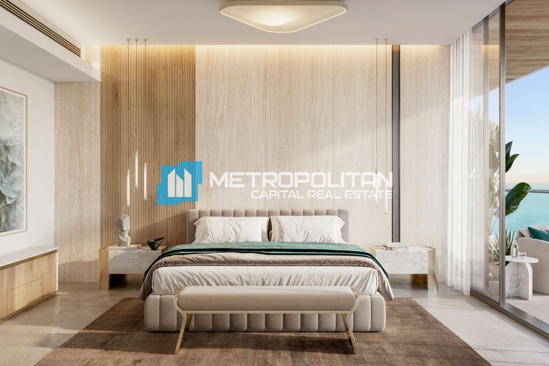 Full Yas Beach View | High Floor 1BR | Best Layout