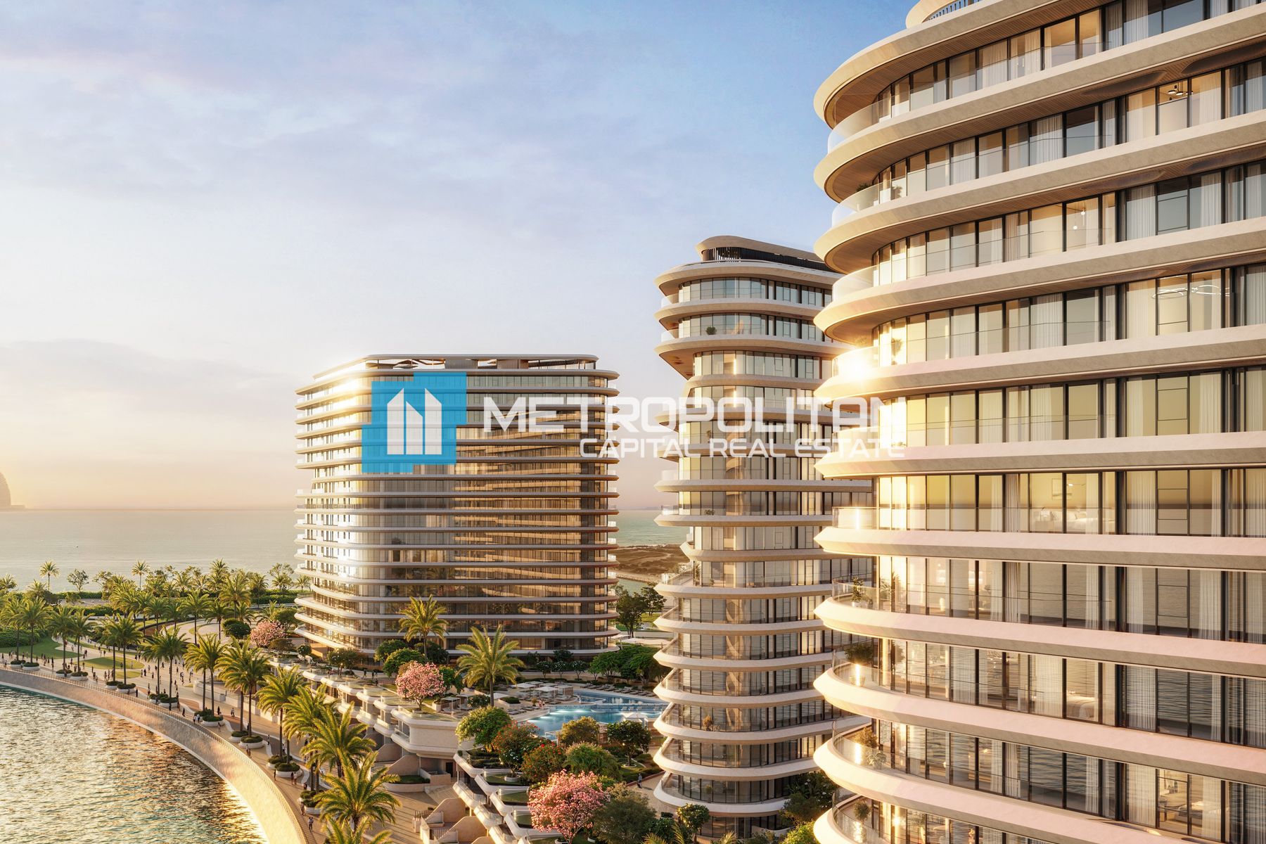 Full Yas Beach View | High Floor 1BR | Best Layout
