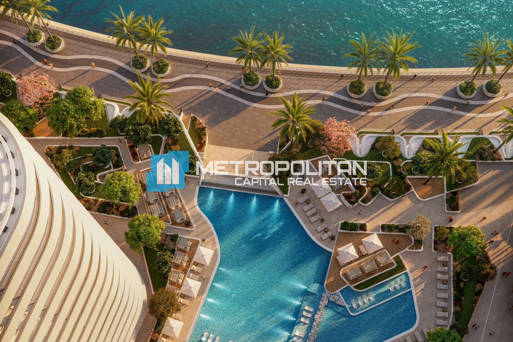 Full Yas Beach View | High Floor 1BR | Best Layout