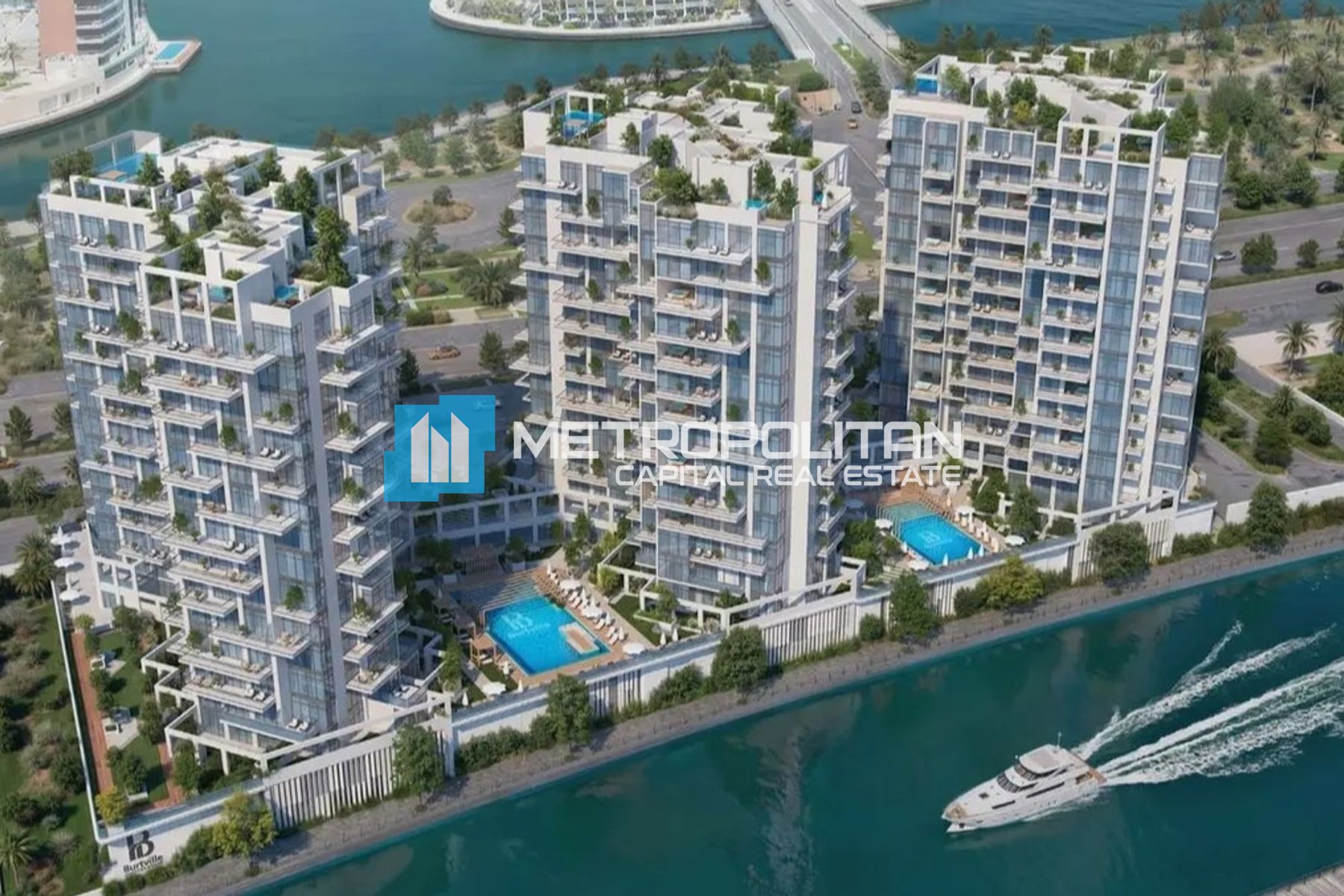 3BR Apartment for Sale in Bab Al Qasr Canal View Residence 22, Al Raha Beach - MCS-46749
