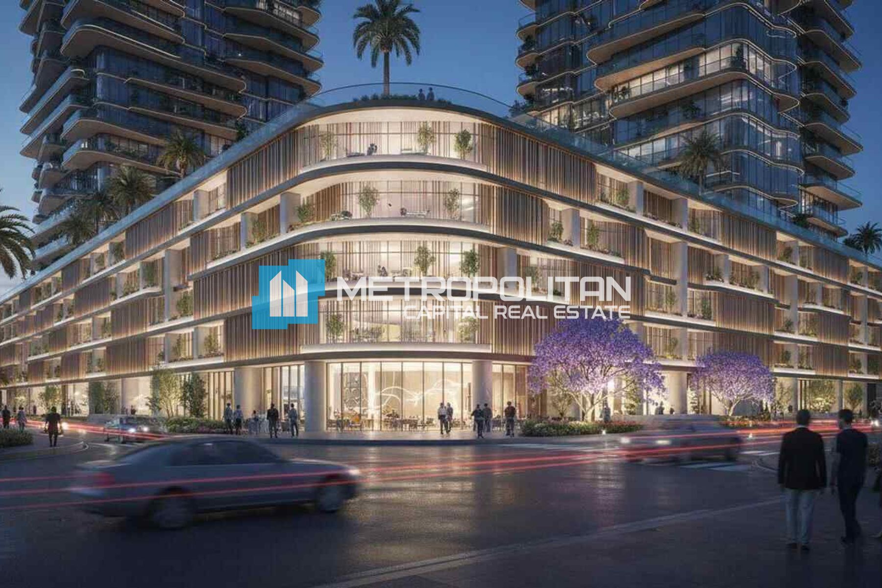 Office|High Floor|Canal View|Huge Layout|Balcony