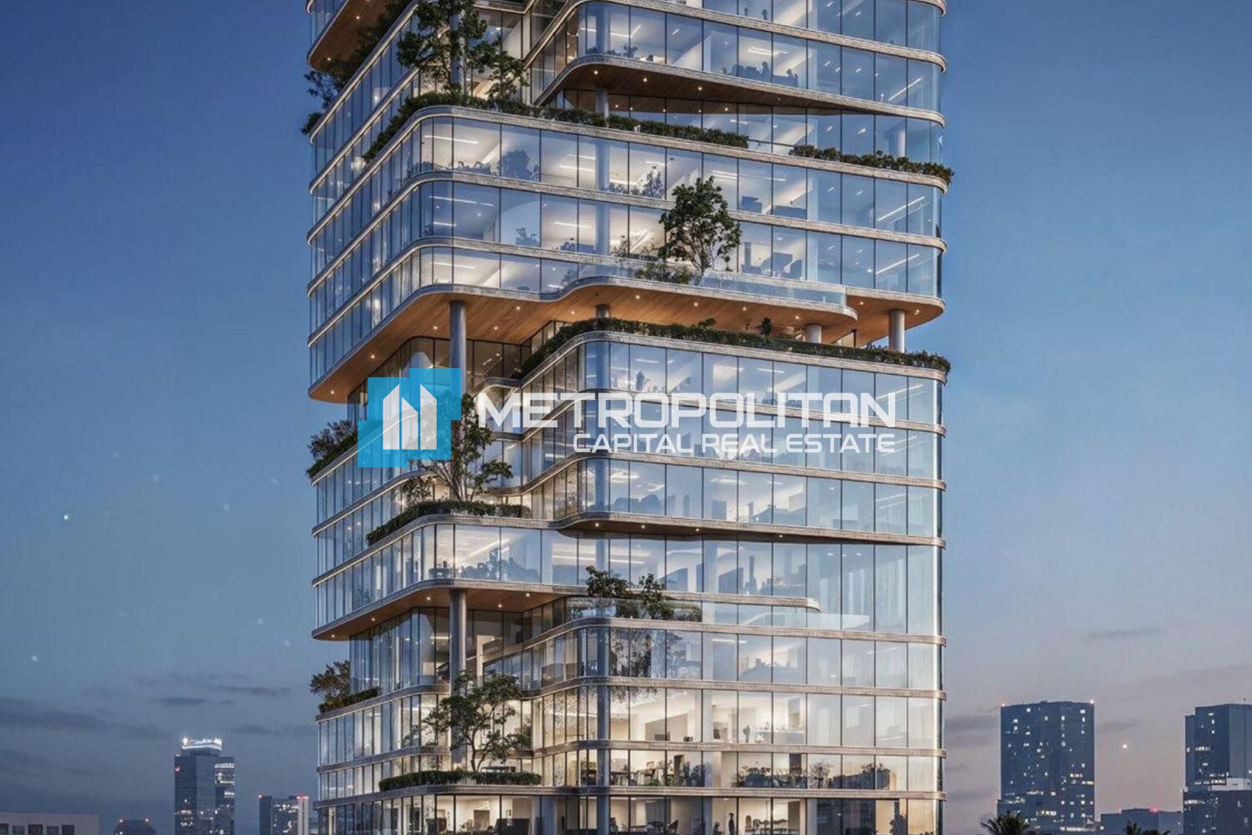 Office|High Floor|Canal View|Huge Layout|Balcony