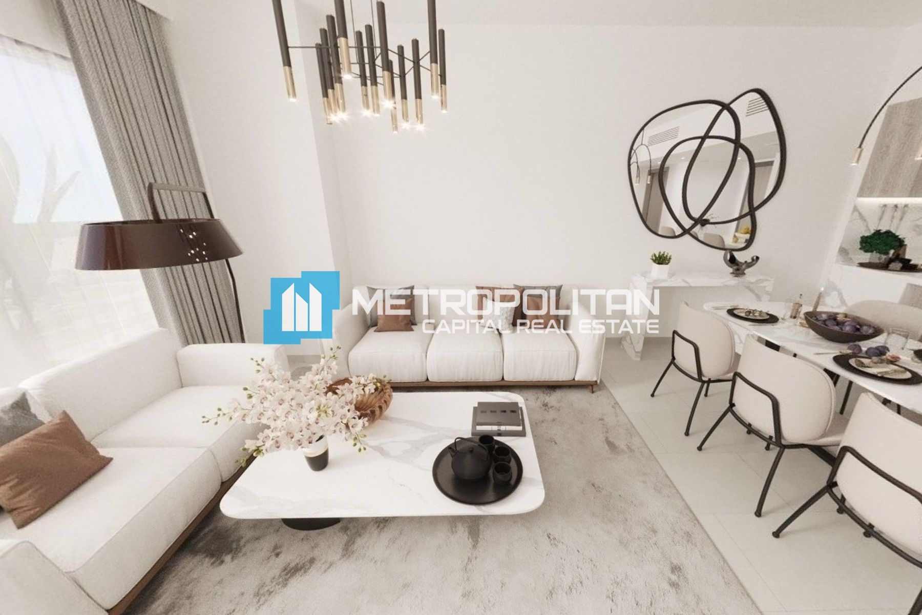 Full Louvre and Sea View | Luxury 2BR | Balcony