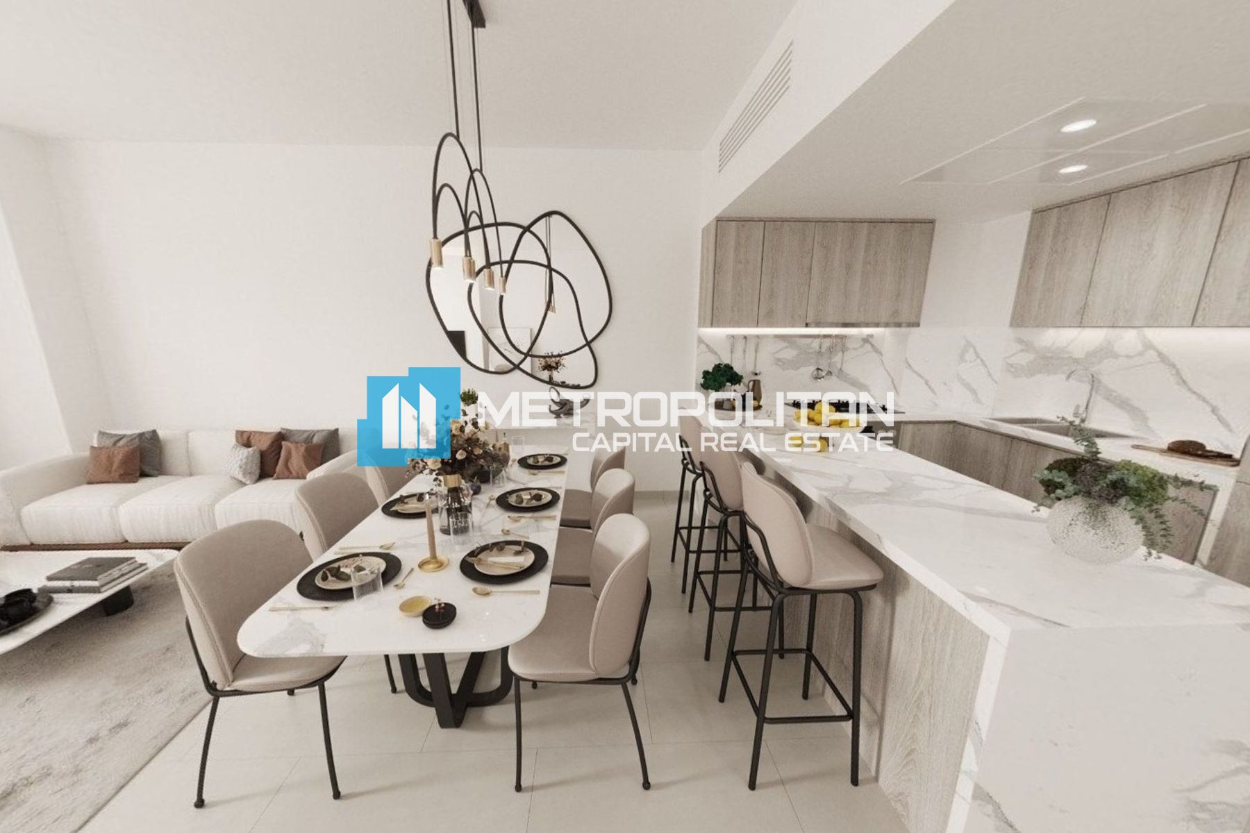 Full Louvre and Sea View | Luxury 2BR | Balcony