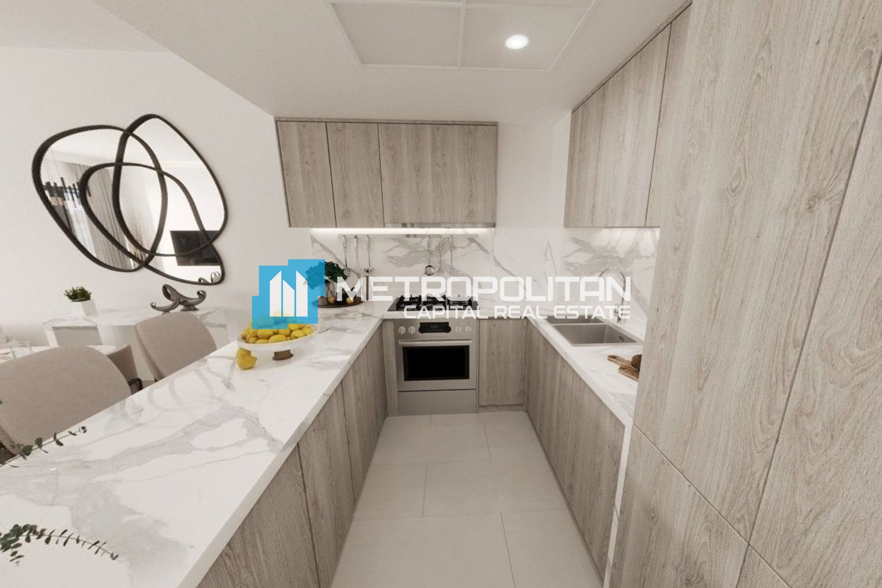 Full Louvre and Sea View | Luxury 2BR | Balcony