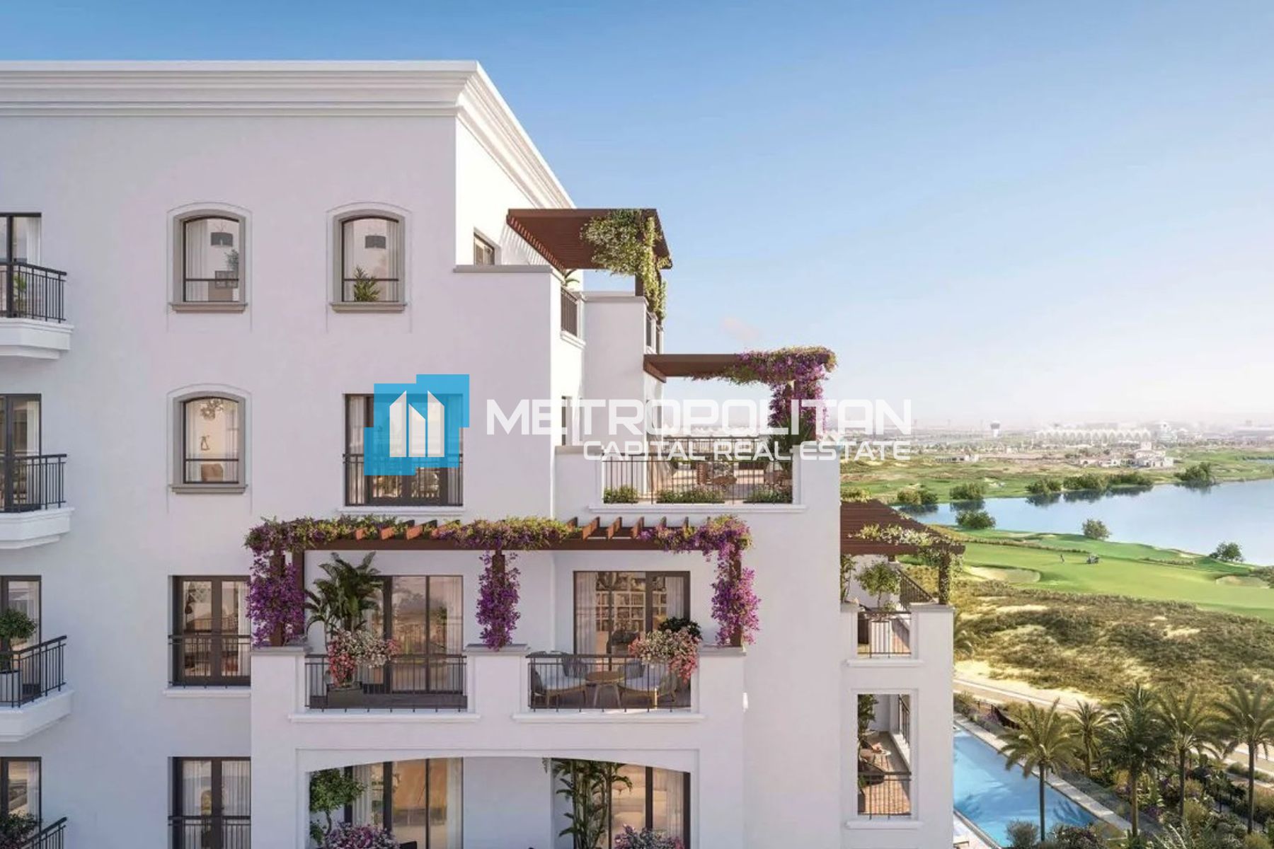 Golf Course View | High Floor 3BR+M | Huge Balcony