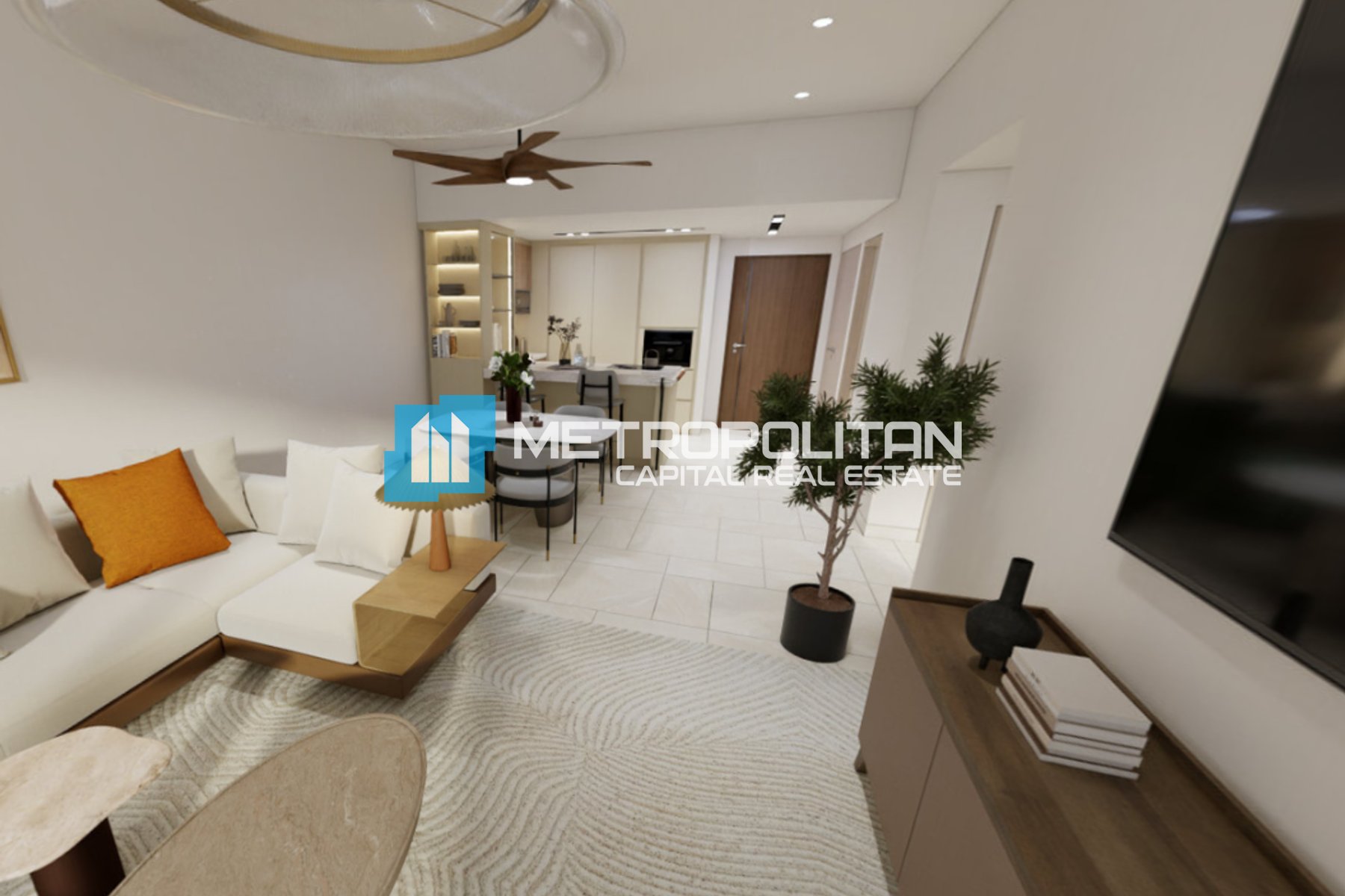 Luxury 1BR w/ Balcony | Laundry Area | High Floor