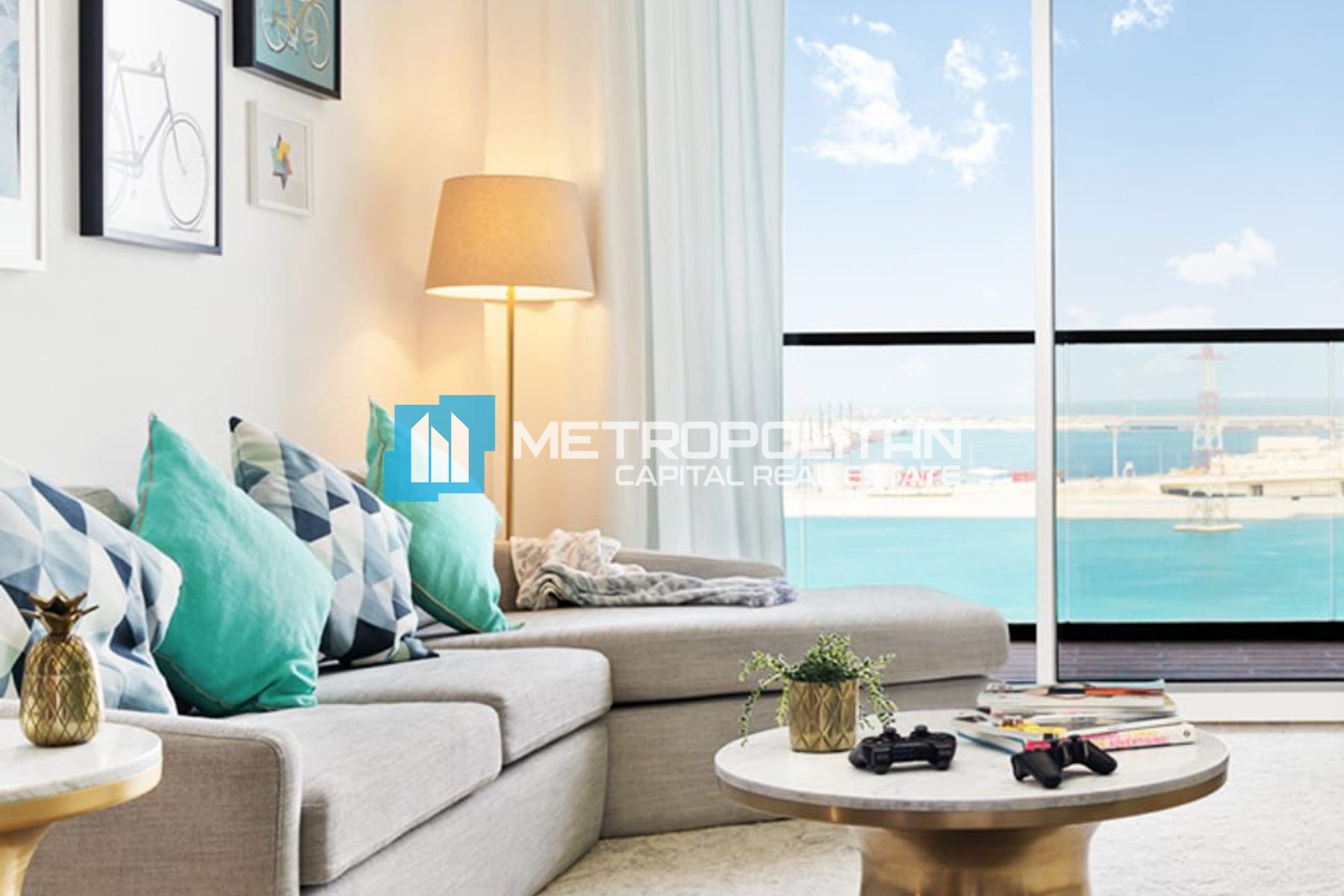 Vacant 1BR w/ Balcony | High Floor | Sea View