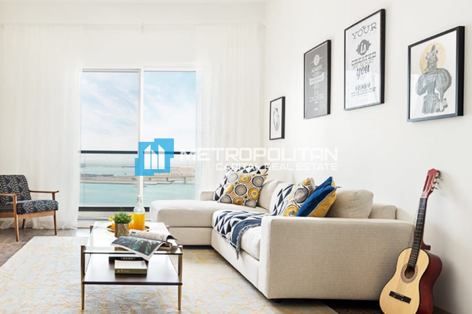 Vacant 1BR w/ Balcony | High Floor | Sea View