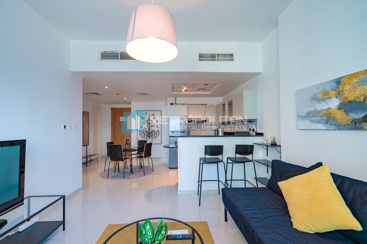 Canal View | High Floor 1BR | Rented | Furnished