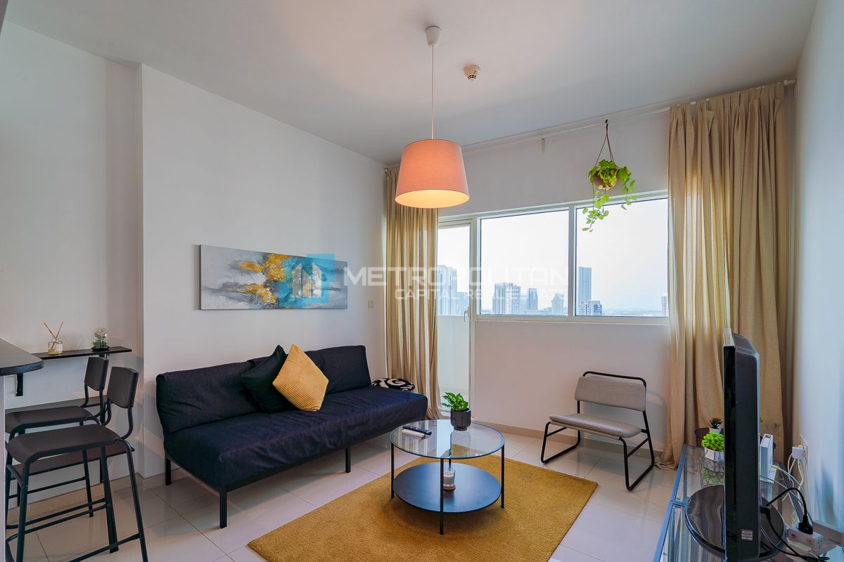 Canal View | High Floor 1BR | Rented | Furnished