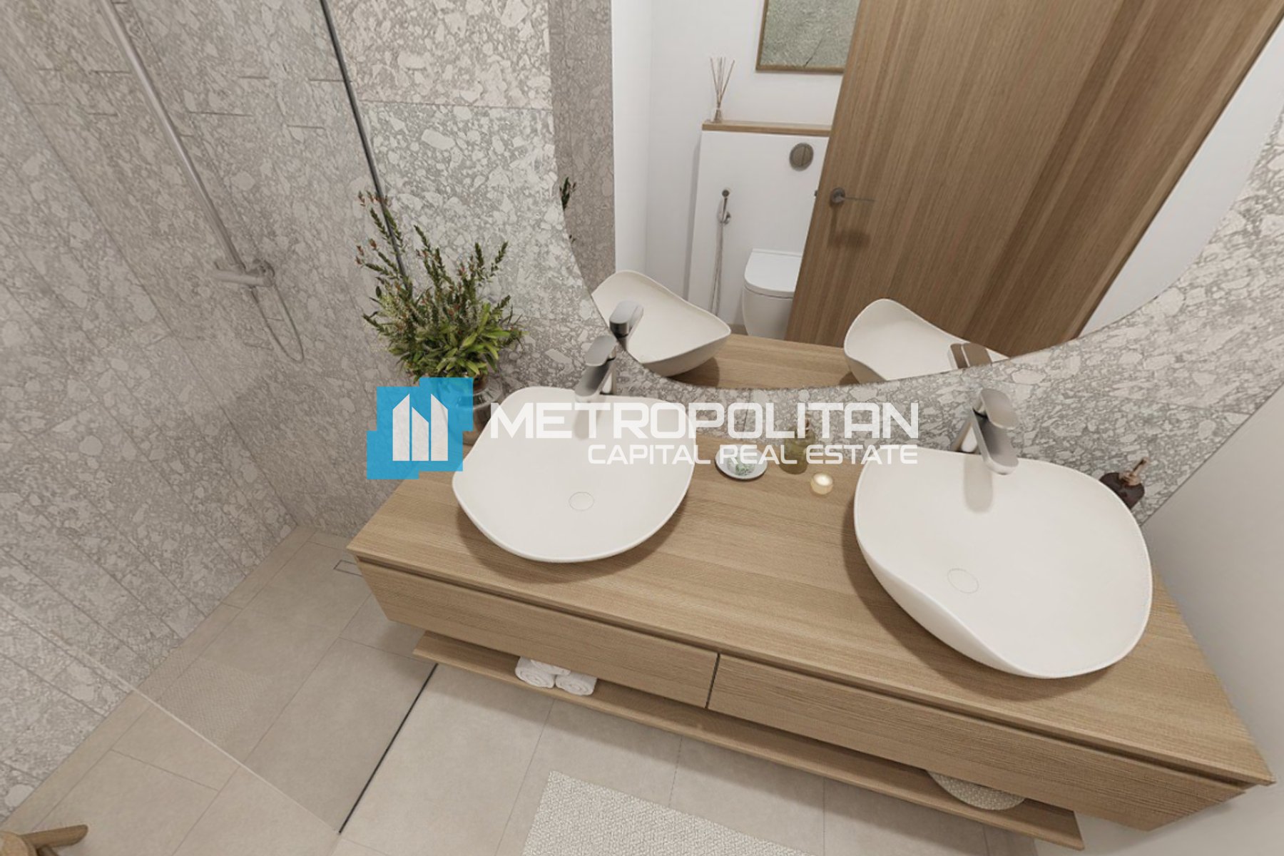 2BR w/ Laundry | Mid Floor | Community View