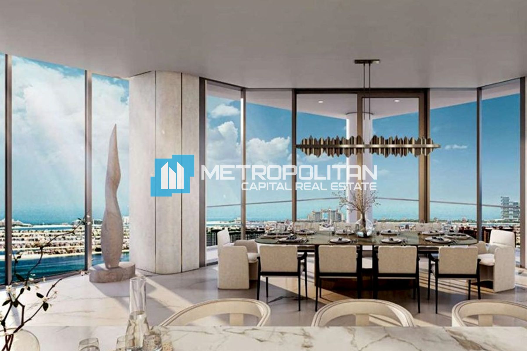 Higher Floor | Partial Sea View | 2 BR with Maids