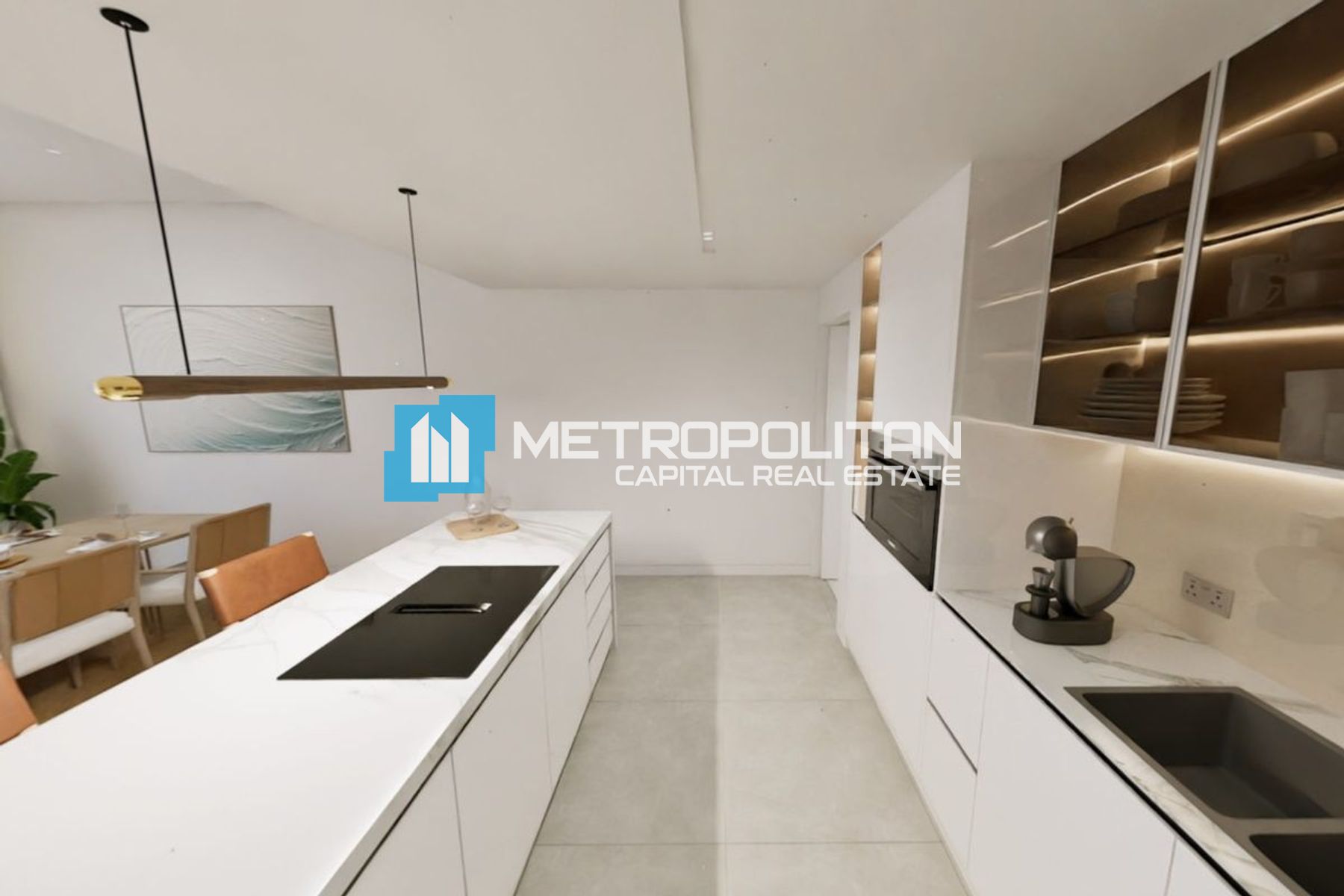 Partial Sea View | 1 BR w/ Laundry | Balcony