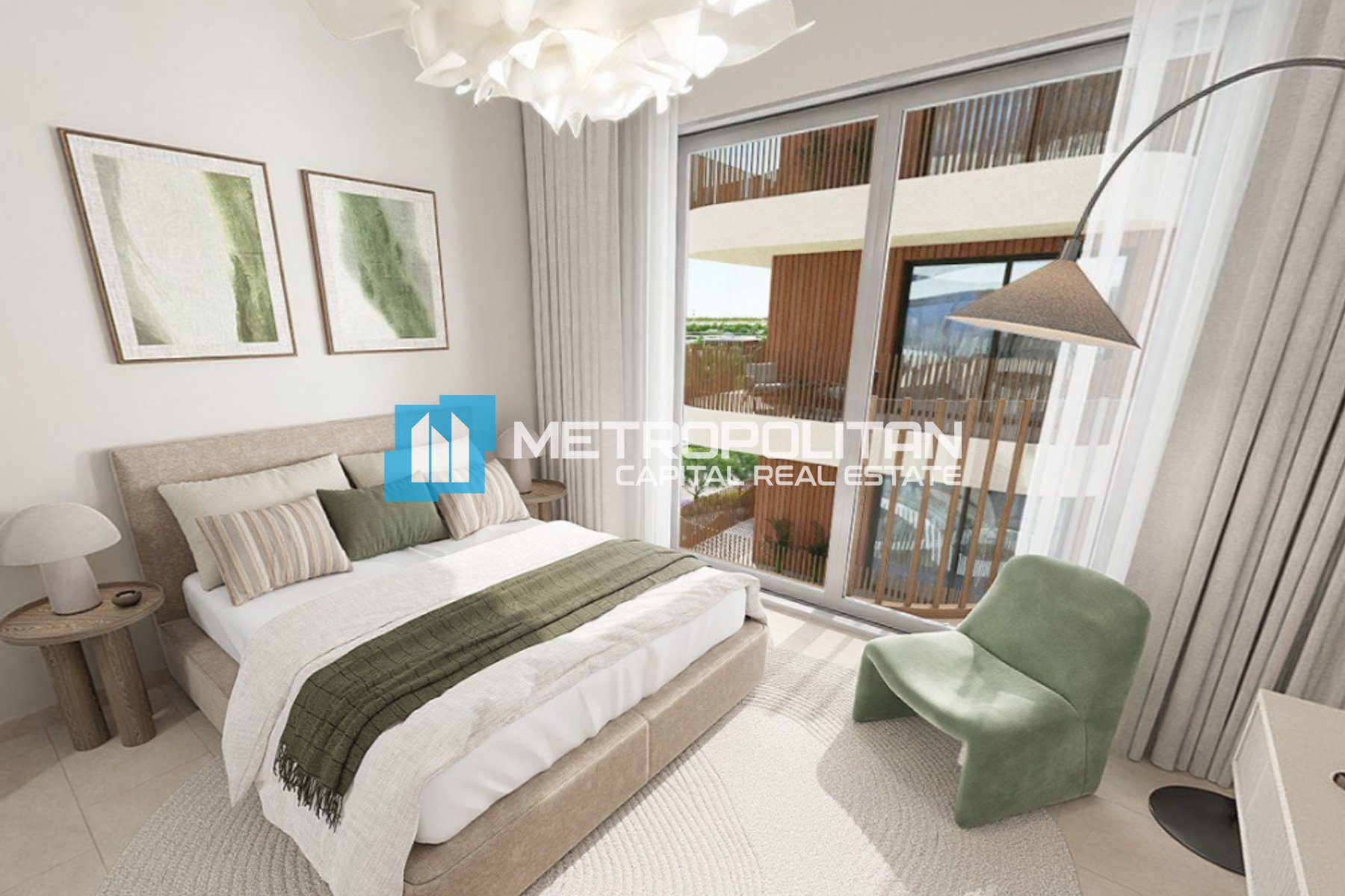 1BR w/Balcony | Beachfront Community | Mid Floor
