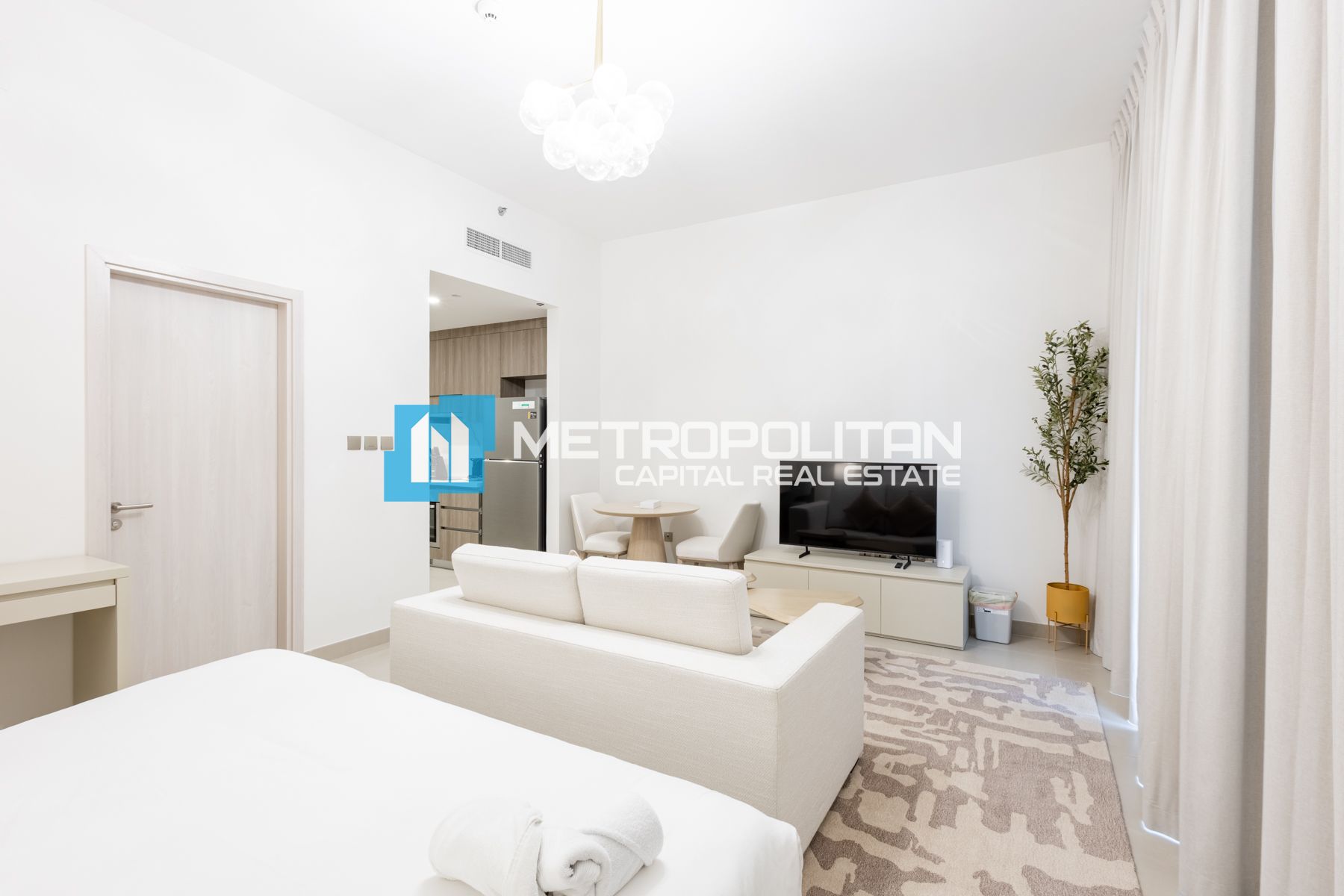 Yas Waterworld View | Vacant | Furnished Studio