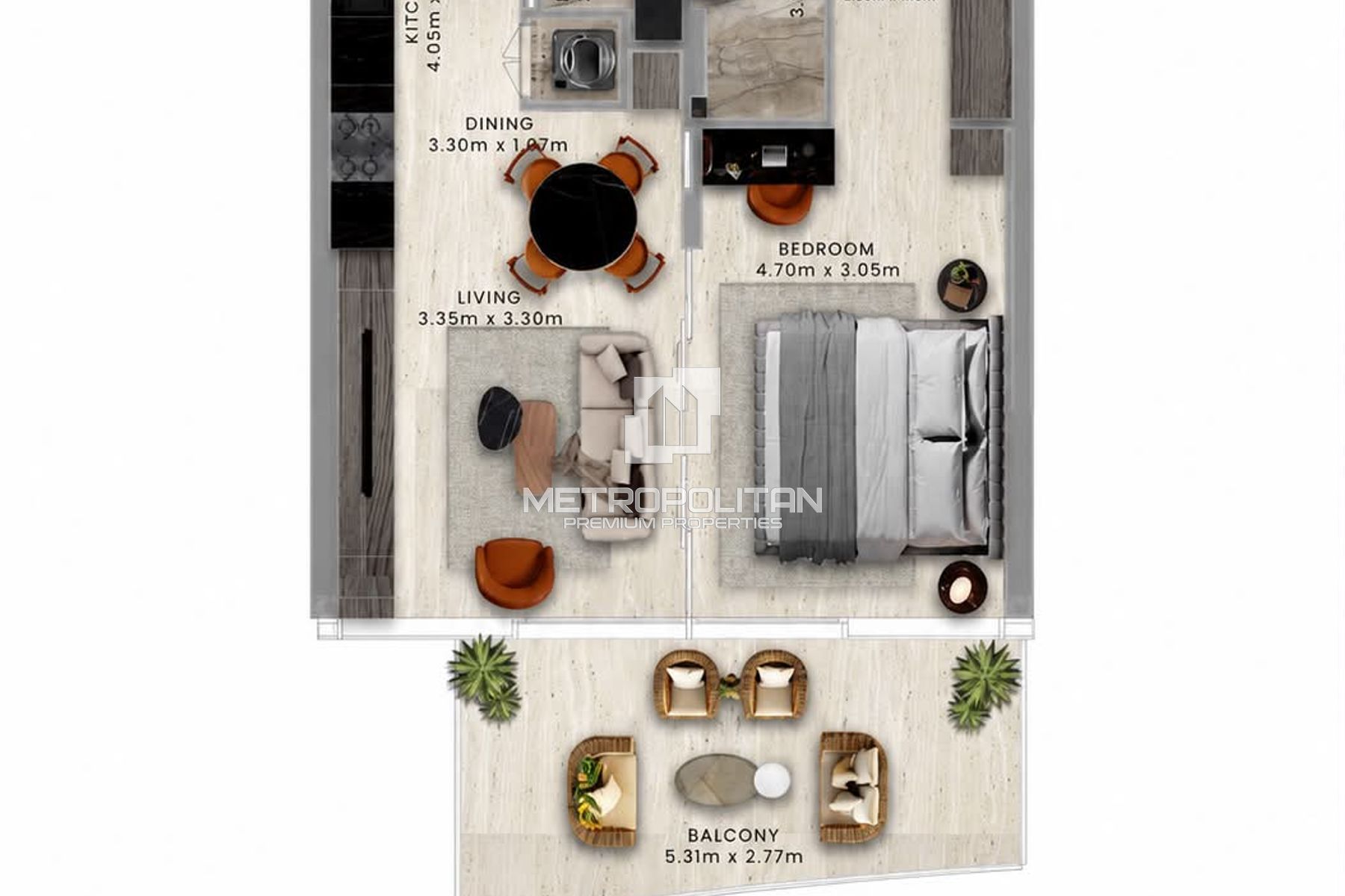 1-Bedroom|Ola Residences|Sea View |Resale|35% Paid