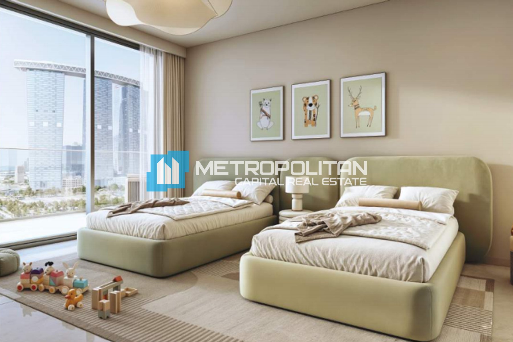 Partial Mangrove View | 2BR+Maids | High Floor
