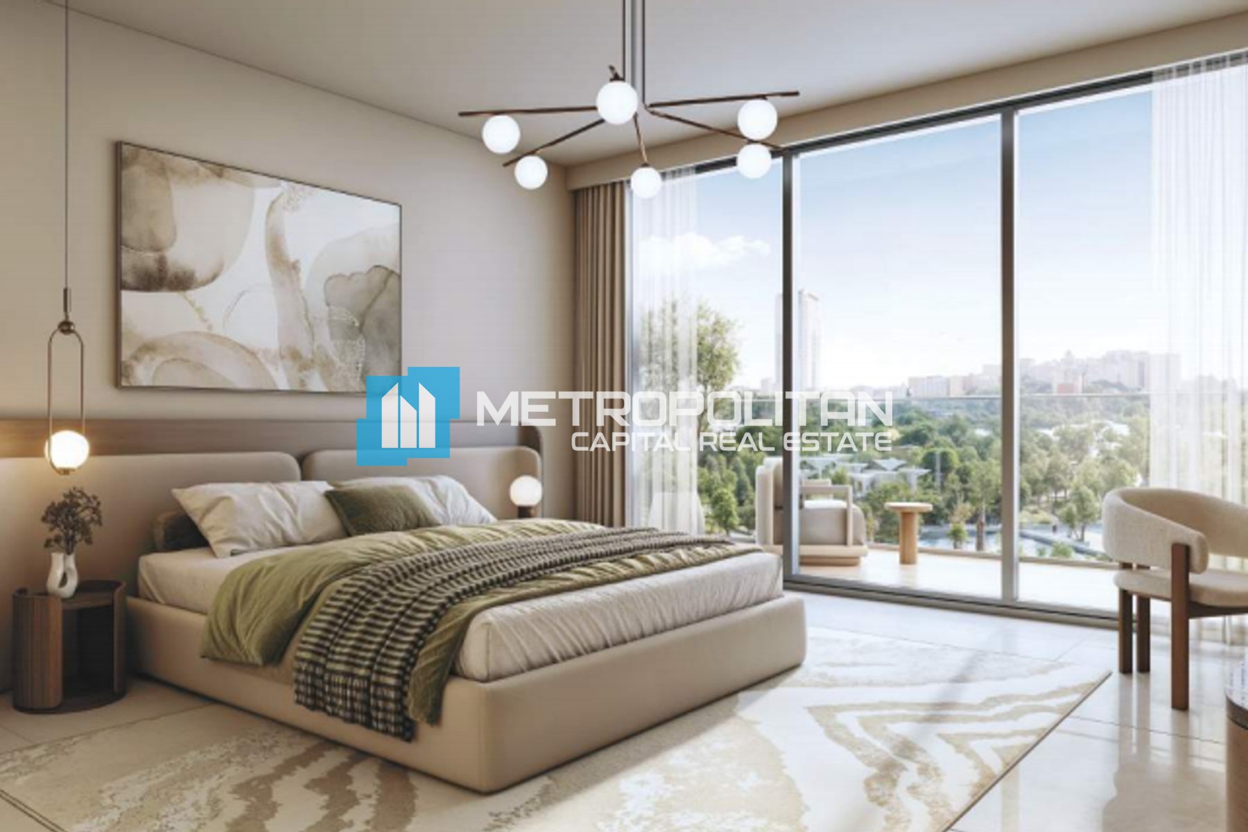 Partial Mangrove View | 2BR+Maids | High Floor